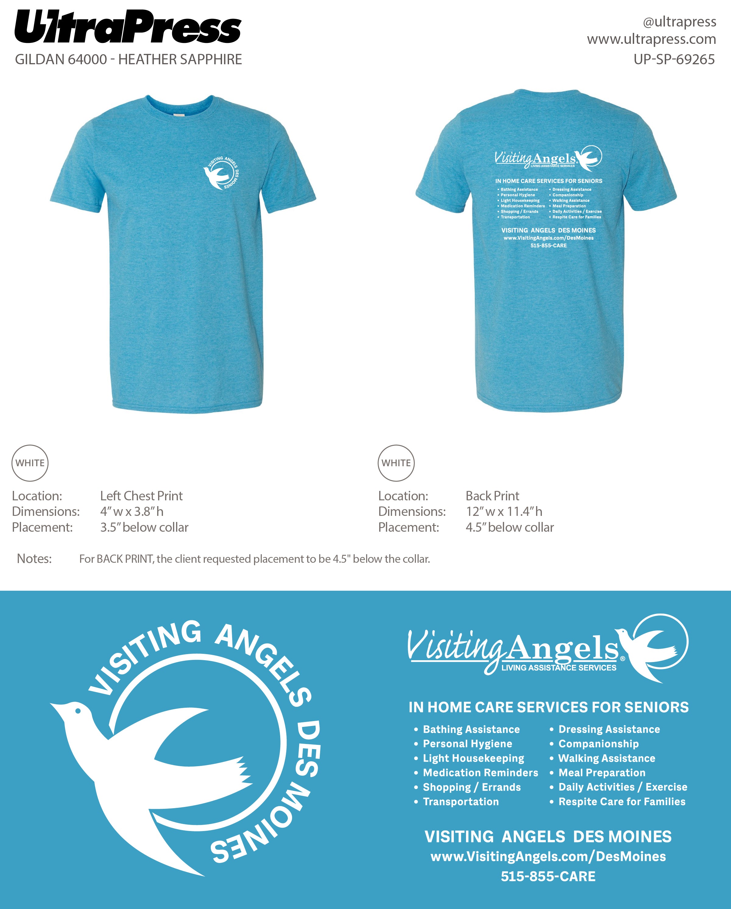 UP-SP-69265 Visiting Angels - Cyrus Glennon 100 Pieces Package (Bulk)