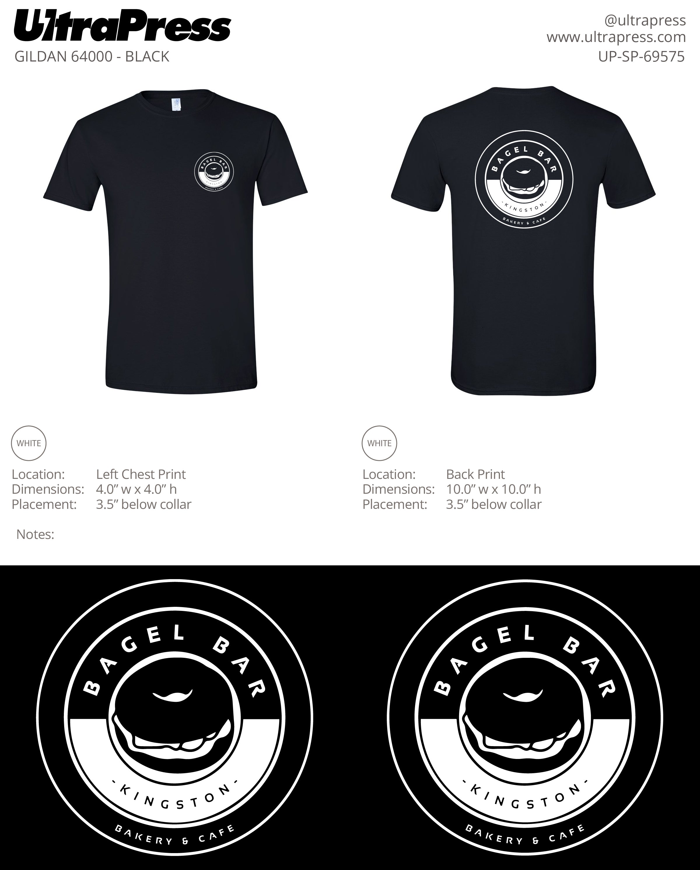 UP-SP-69575 Bagel Bar - Motti Hershkop 100 Min Qty (Bulk)