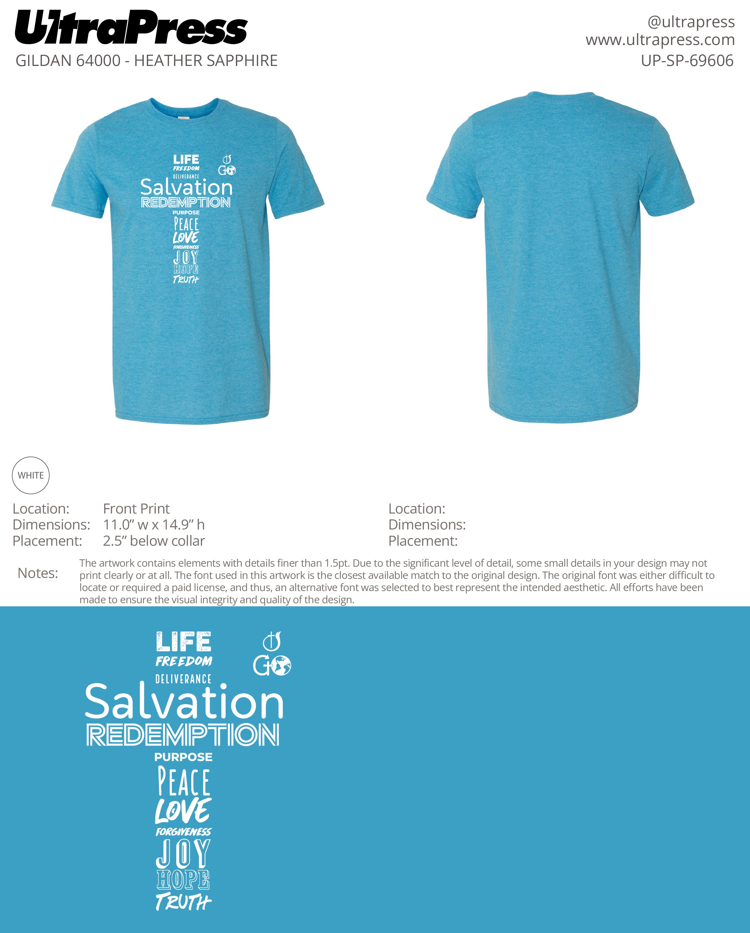 UP-SP-69606 GO - Jason Riffe 100 Min Qty (Bulk)