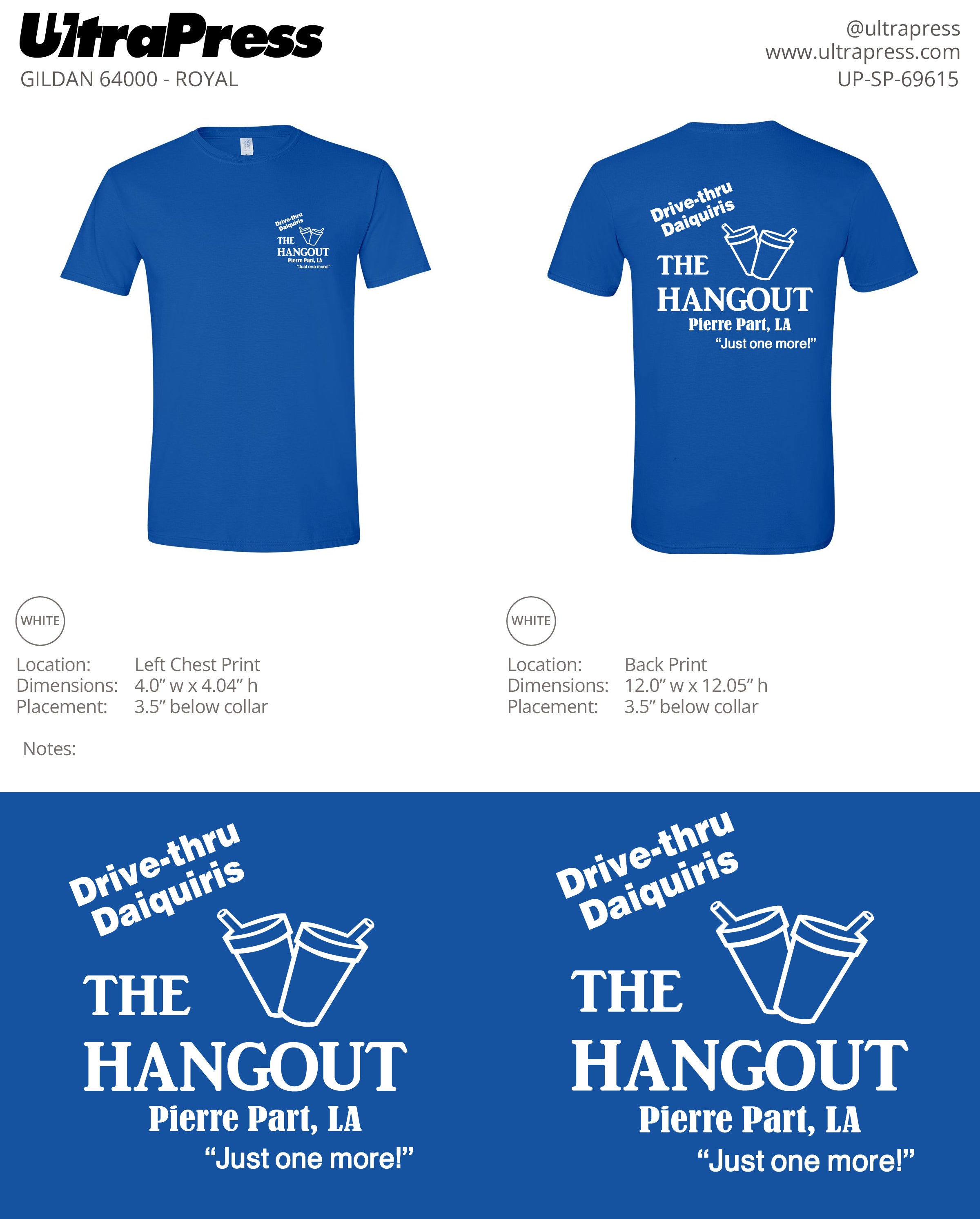 UP-SP-69615 The Hangout - Sandy Leonard 100 Min Qty (Bulk)