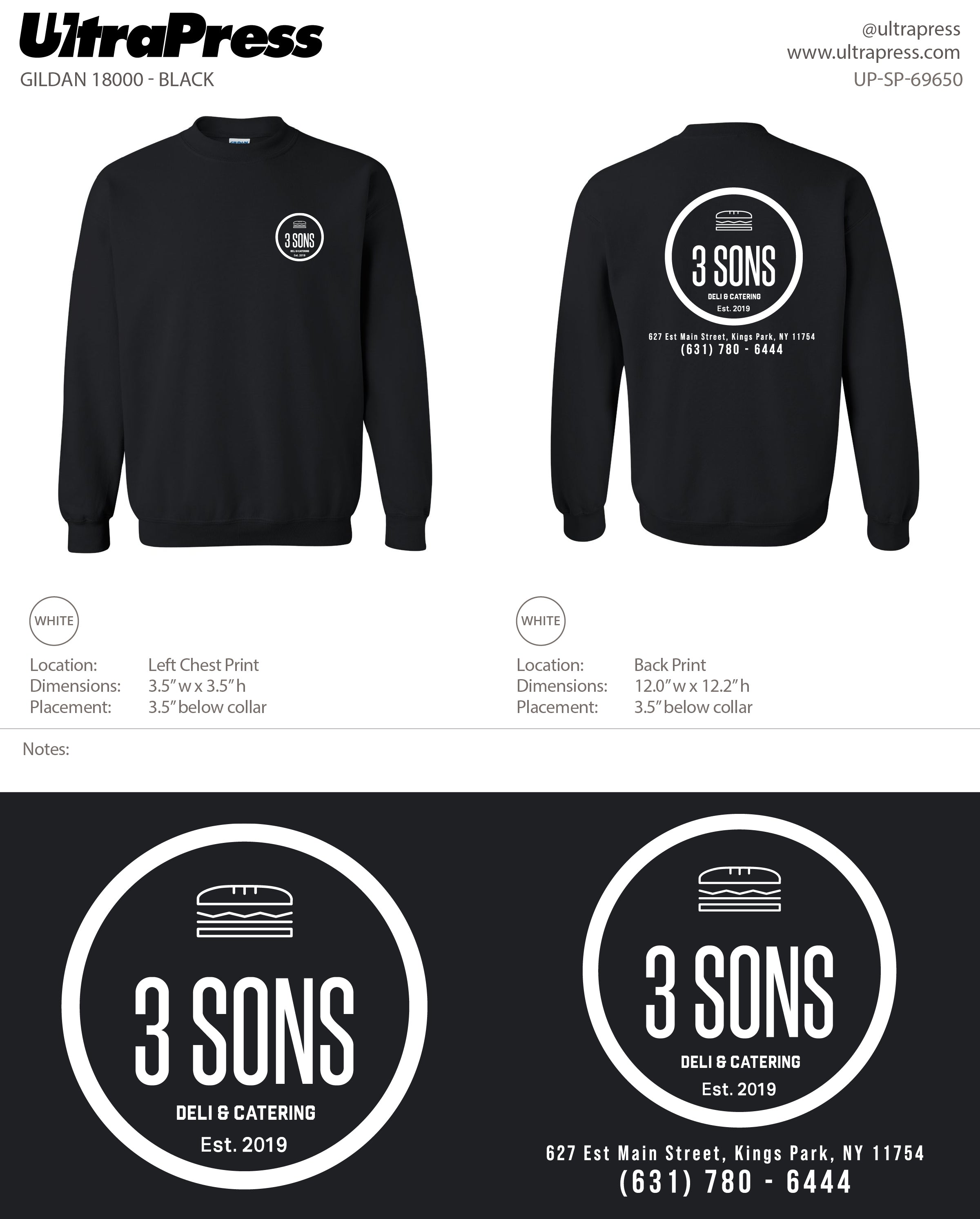 UP-SP-69650 3 Sons Deli & Catering - Rock Massa 50 Min Qty (Bulk)