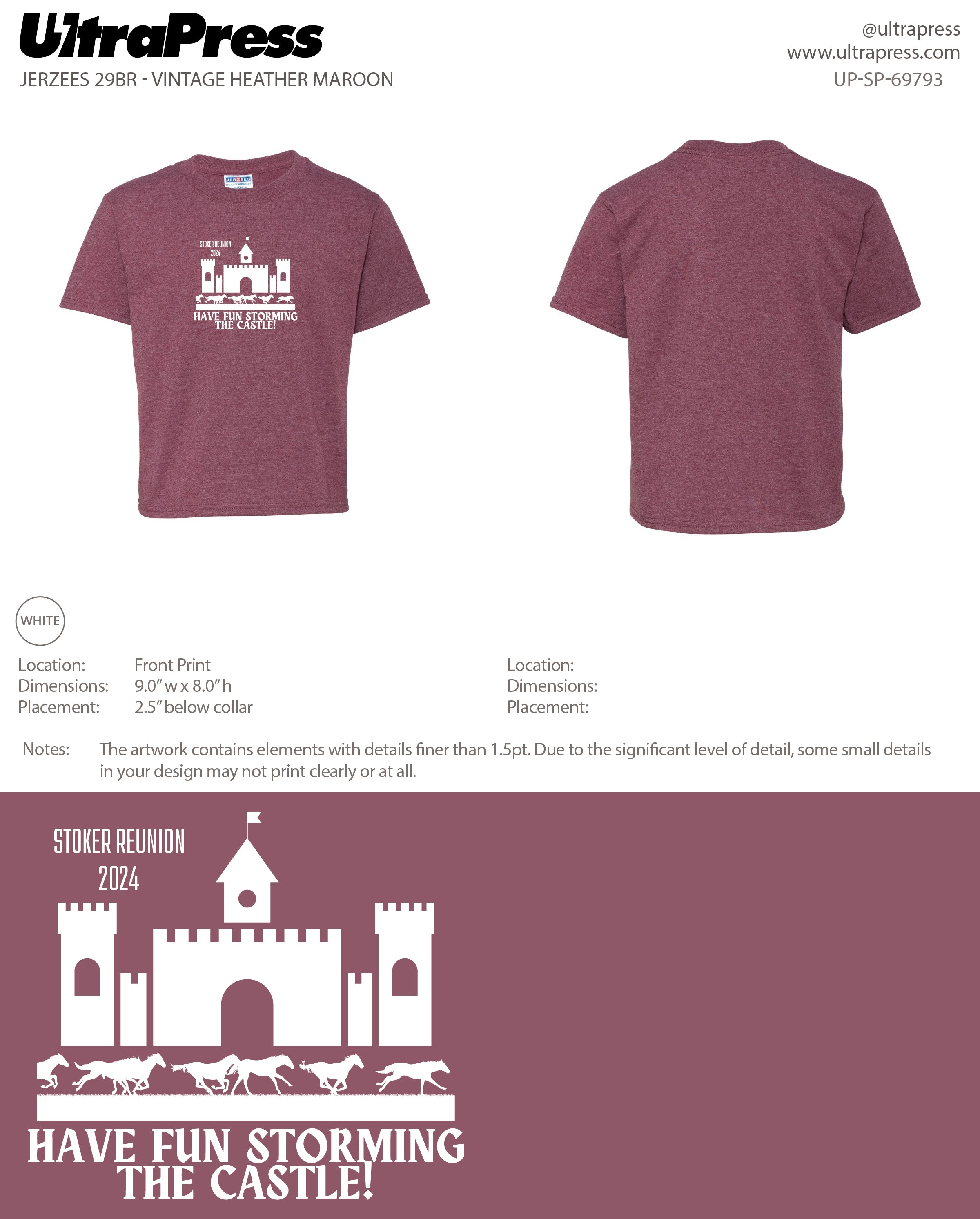 UP-SP-69793 Have Fun Storming the Castle - Joseph Erickson 48 Min Qty (Bulk)