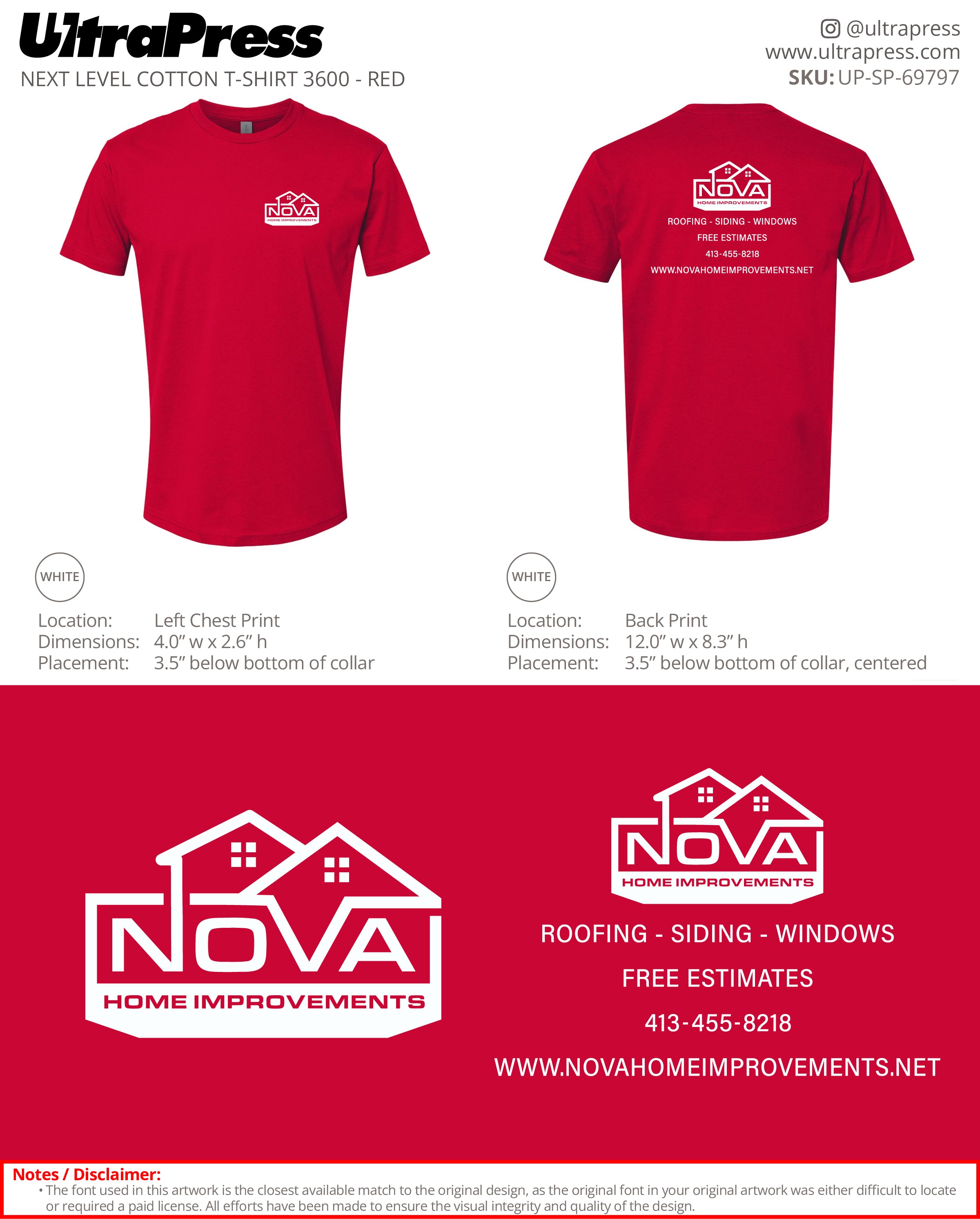 UP-SP-69797 Nova Home Improvements - Gleb Leiderman - 100 Min Qty Package Deal (Bulk)