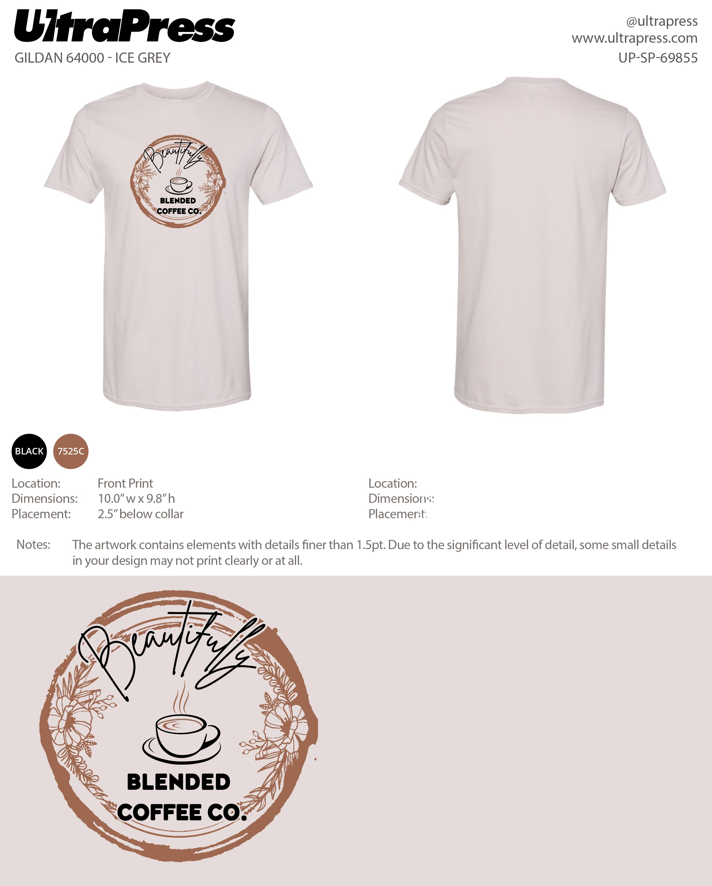 UP-SP-69855 Blended Coffee Co - Annette Higgs Champion 100-Pieces Package (Bulk)