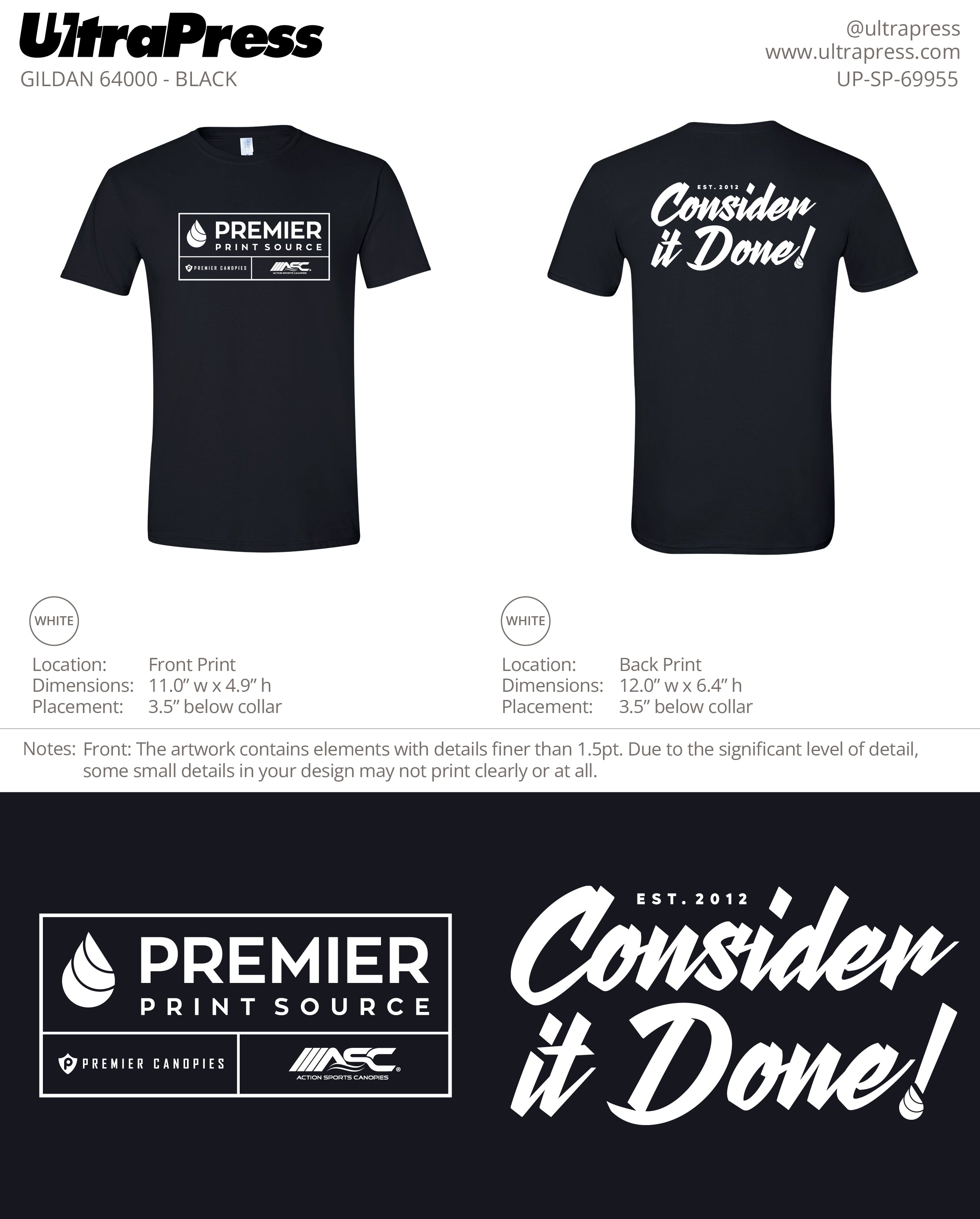 UP-SP-69955 Premier - Adrianna Cornejo 100 Min Qty (Bulk)