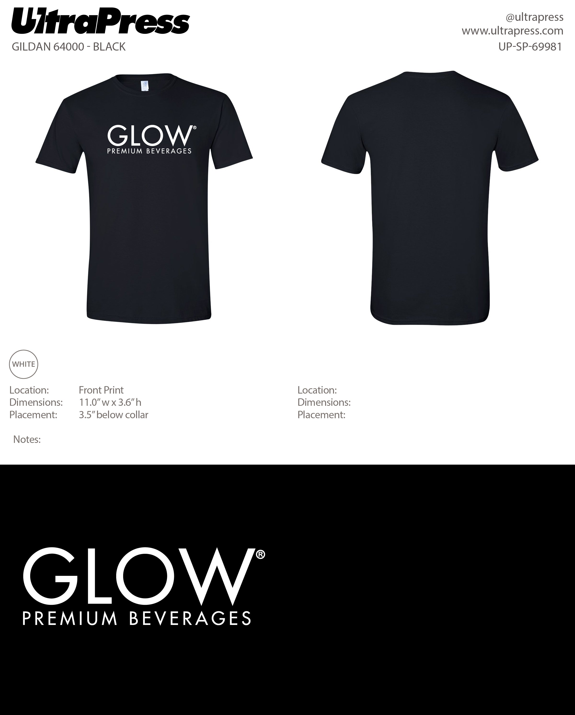 UP-SP-69981 Glow Premium Beverages - Shina Daniel 100 Min Qty (Bulk)