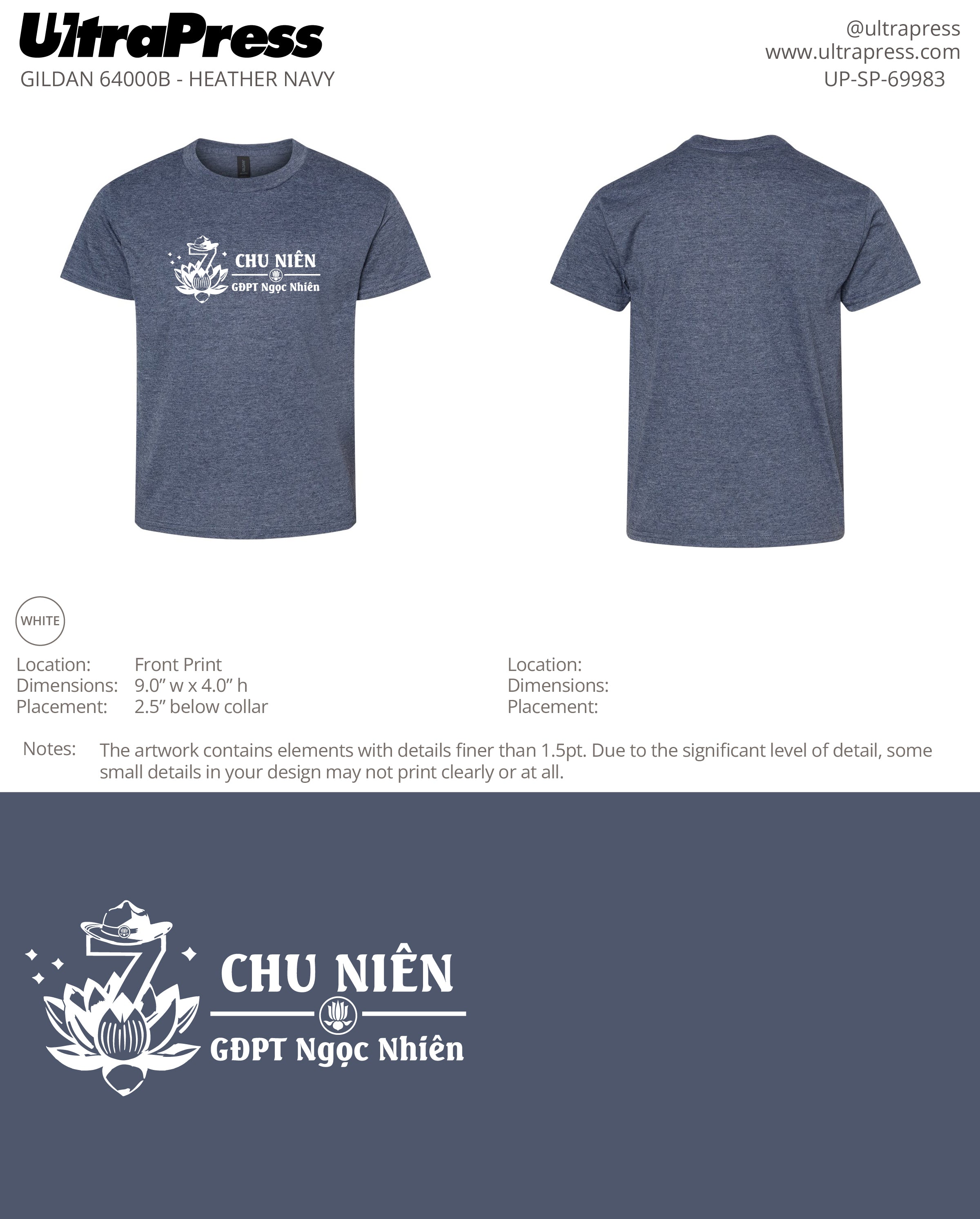 UP-SP-69983 Chu Niên - Katie 100 Min Qty (Bulk)