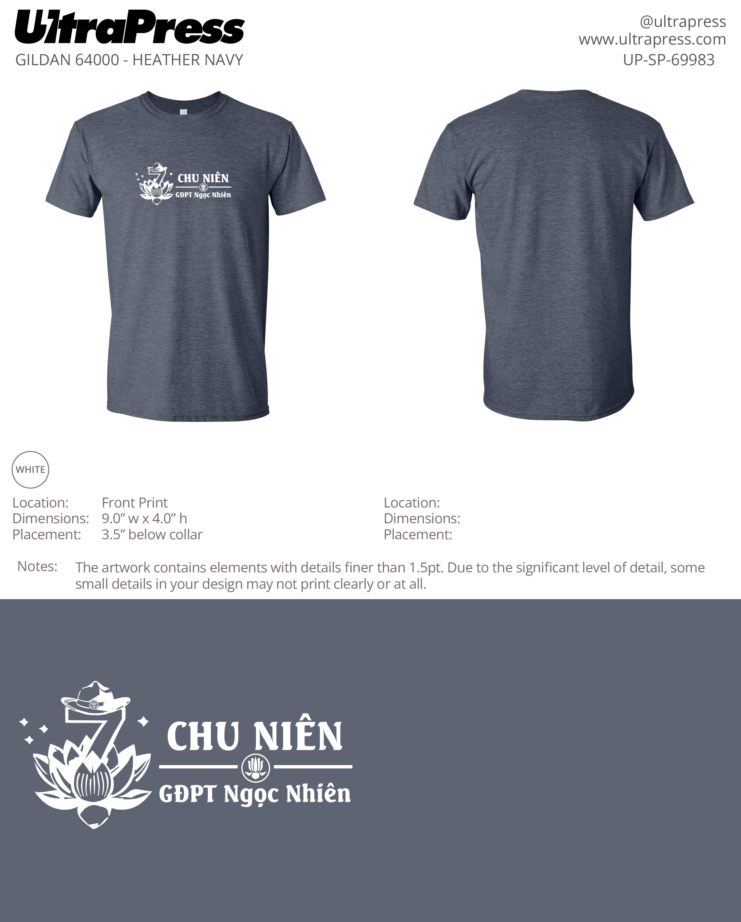 UP-SP-69983 Chu Niên - Katie 100 Min Qty (Bulk)