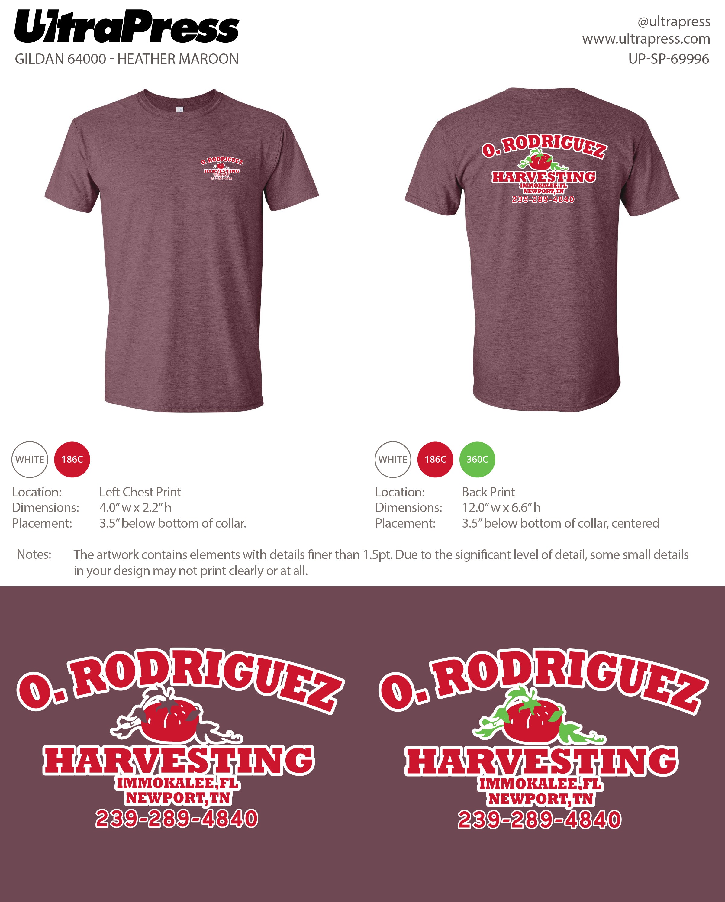 UP-SP-69996 O. Rodriguez Harvesting - Fabian Rodriguez 100 Pieces Package (Bulk)