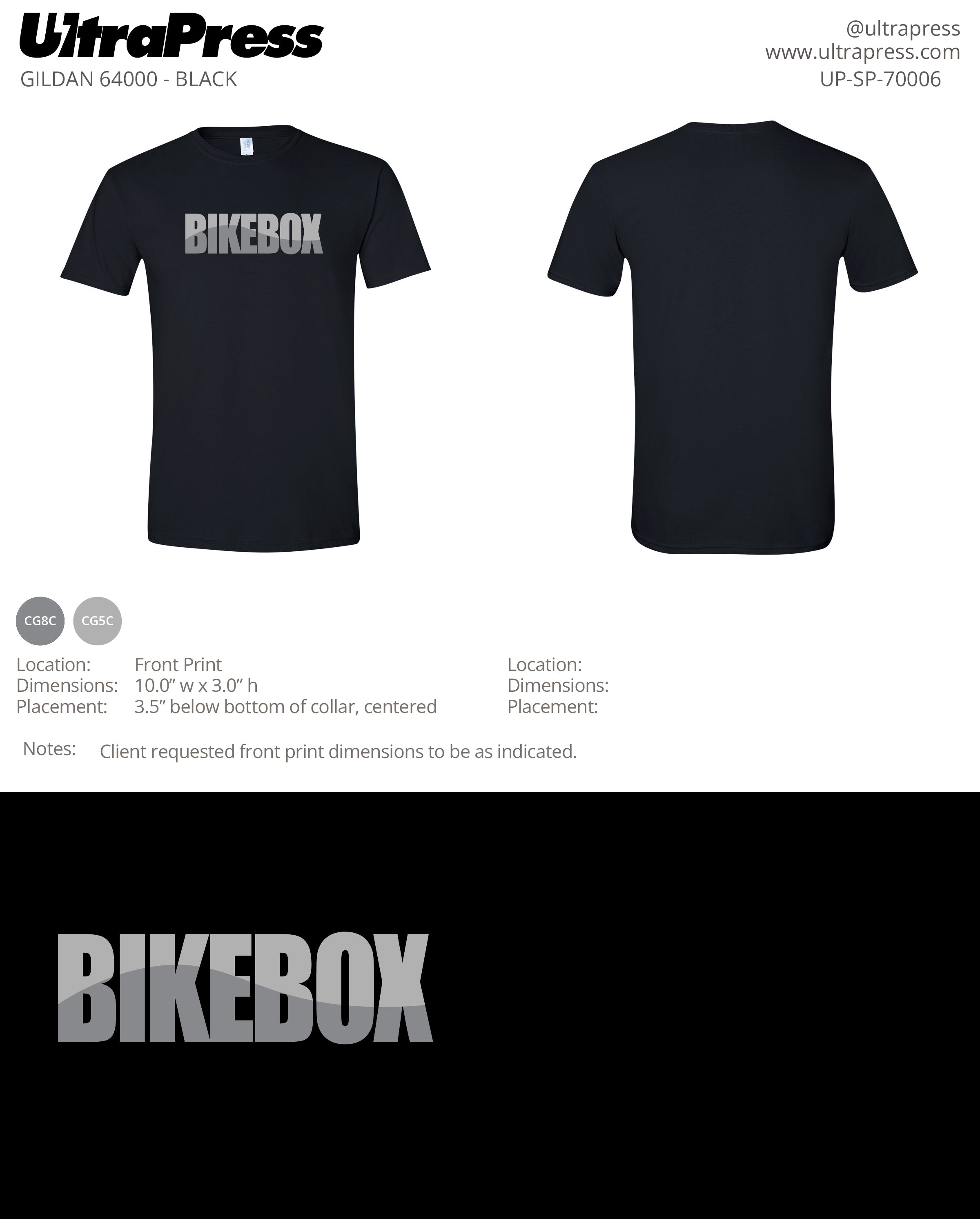 UP-SP-70006 Bikebox - Tito Vazquez 100-Piece Package (Bulk)