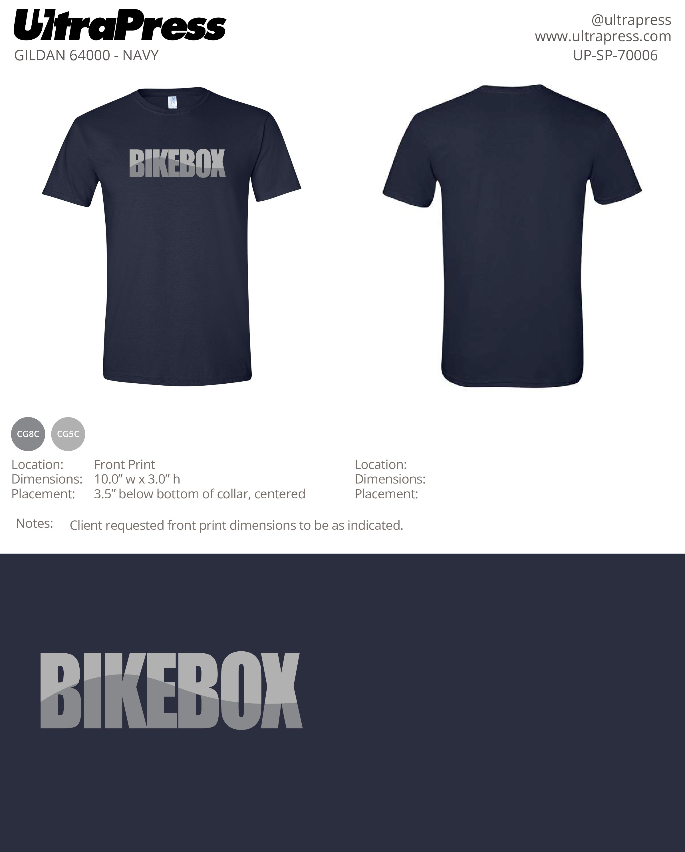 UP-SP-70006 Bikebox - Tito Vazquez 100-Piece Package (Bulk)