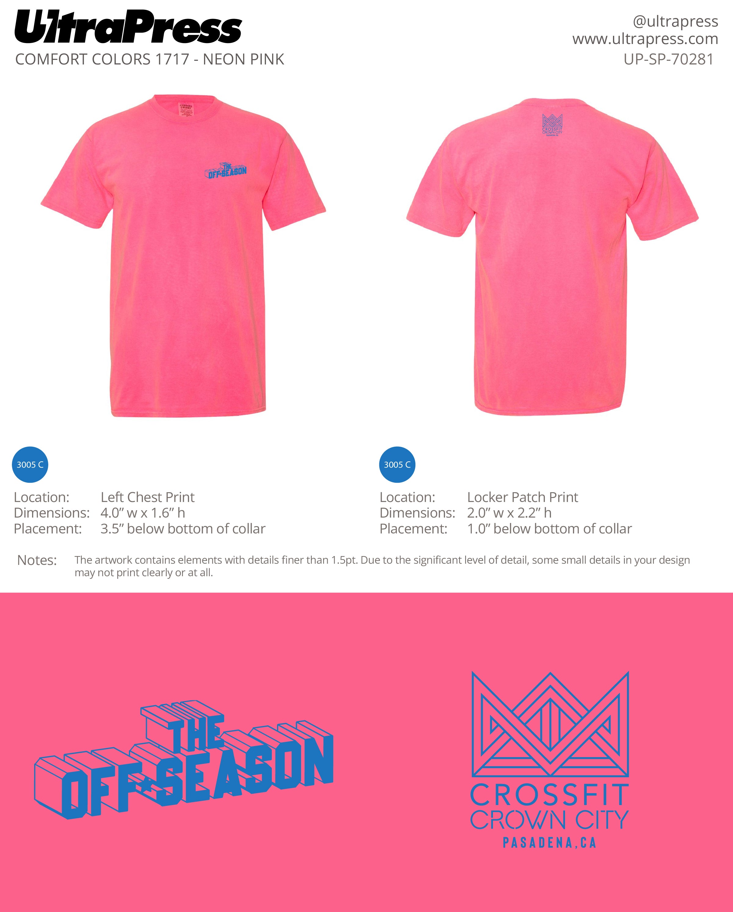 UP-SP-70281 Crossfit Crown City - Adam Ridley 24 Min Qty (Bulk)