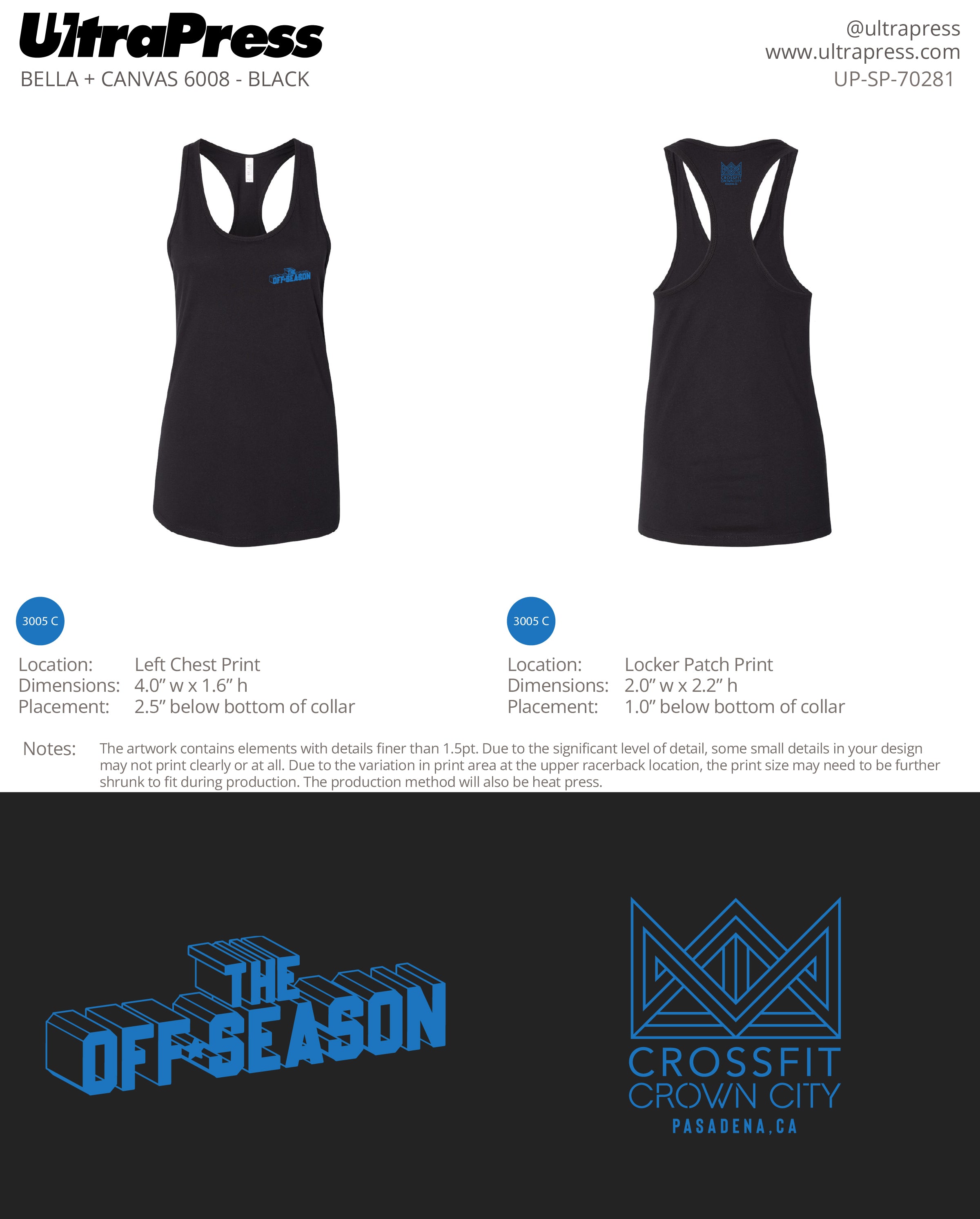 UP-SP-70281 Crossfit Crown City - Adam Ridley 24 Min Qty (Bulk)