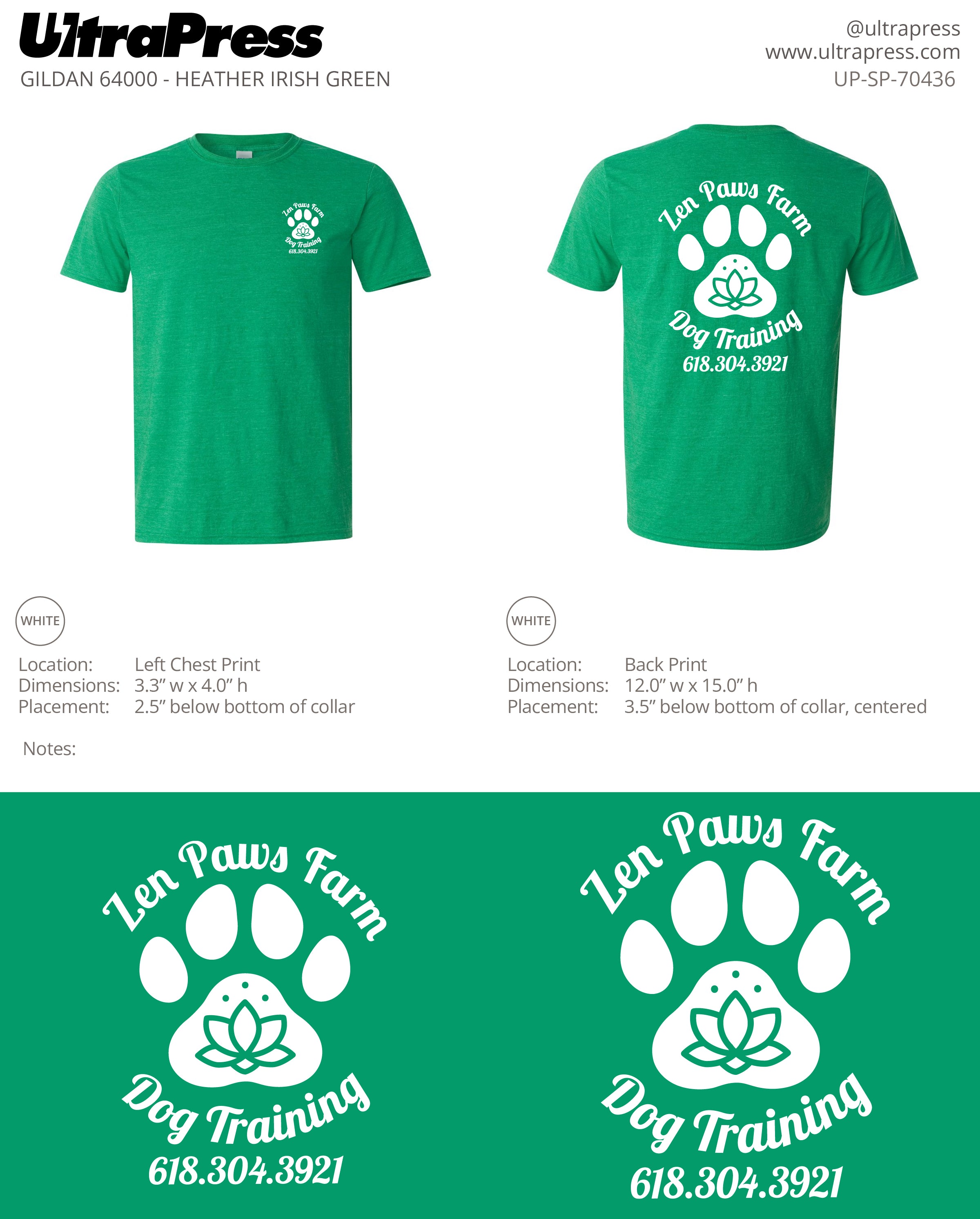 UP-SP-70436 Zen Paws Farm - Nicki Alexander 100-Piece Package (Bulk)