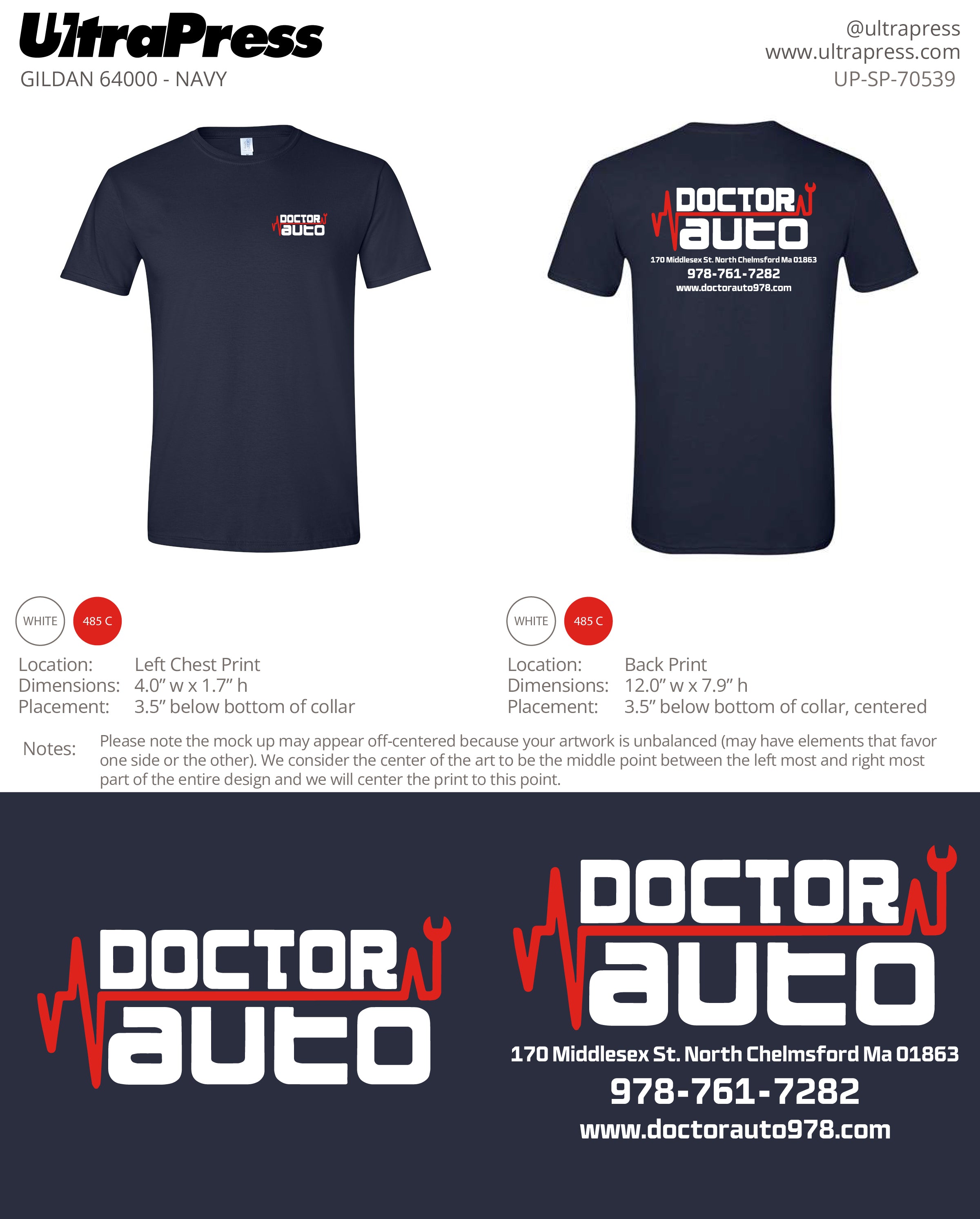 UP-SP-70539 Doctor Auto - Joe Nguyen 100 Pieces Package (Bulk)