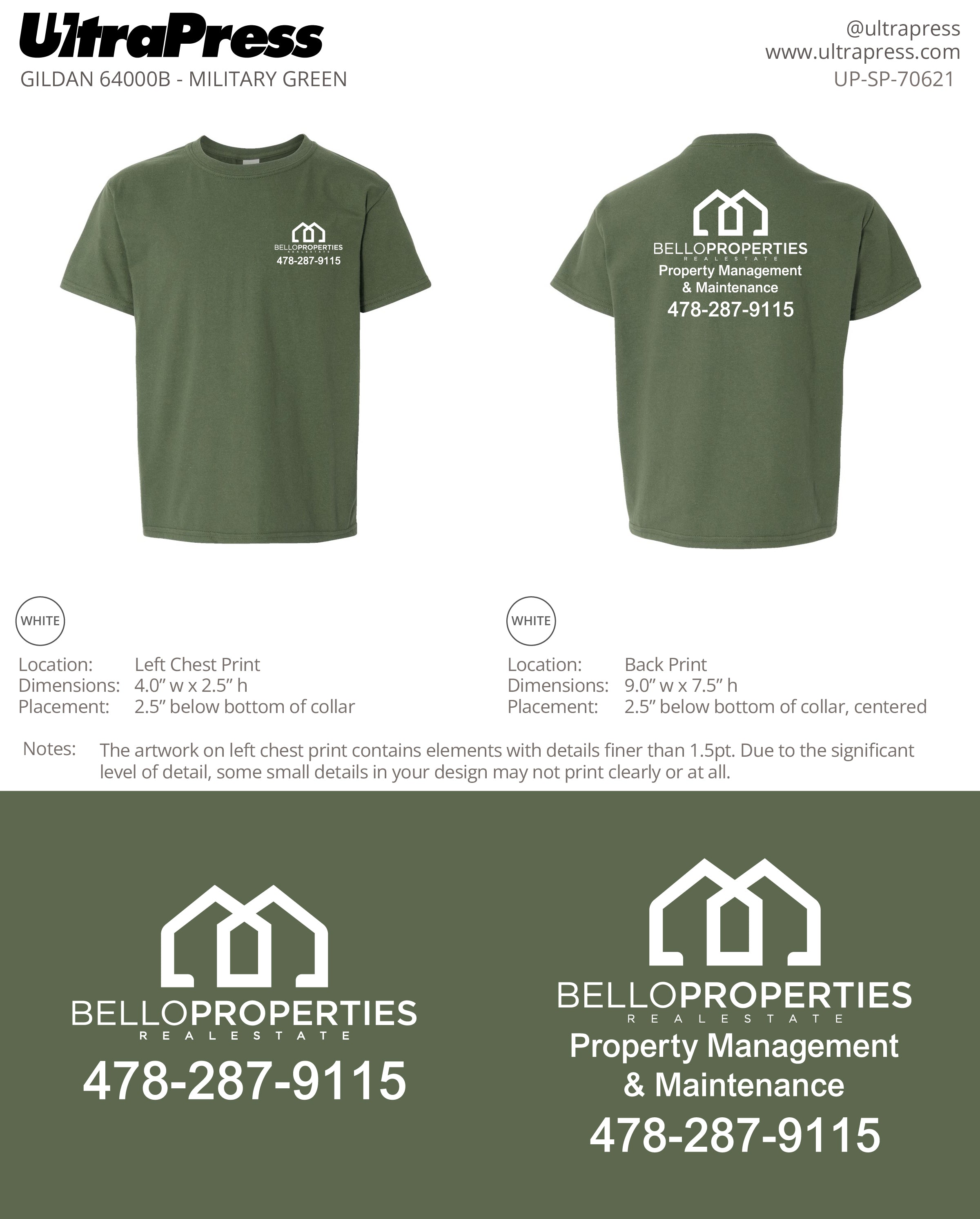 UP-SP-70621 Bello Properties - Vanessa 100 Min Qty (Bulk)