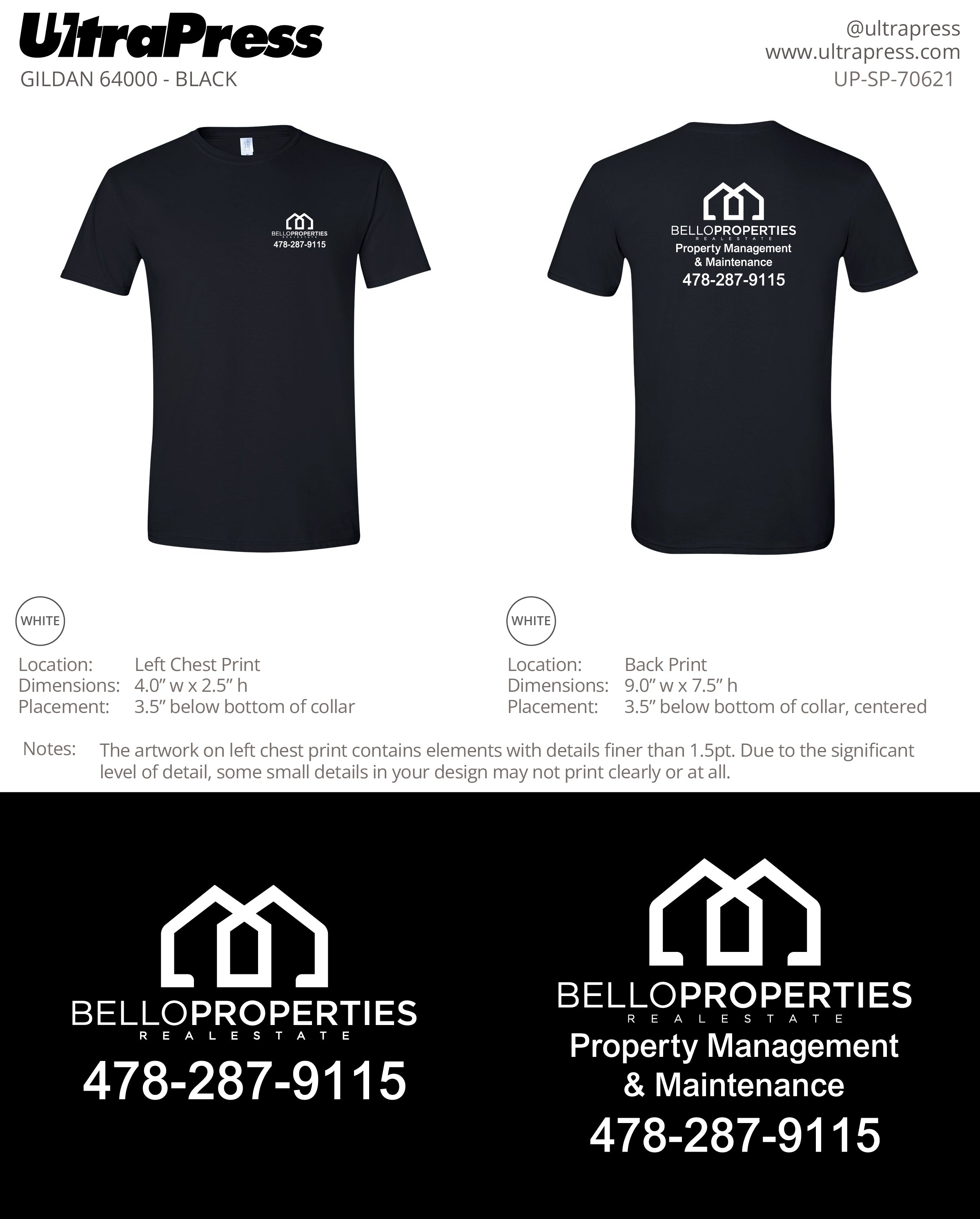 UP-SP-70621 Bello Properties - Vanessa 100 Min Qty (Bulk)