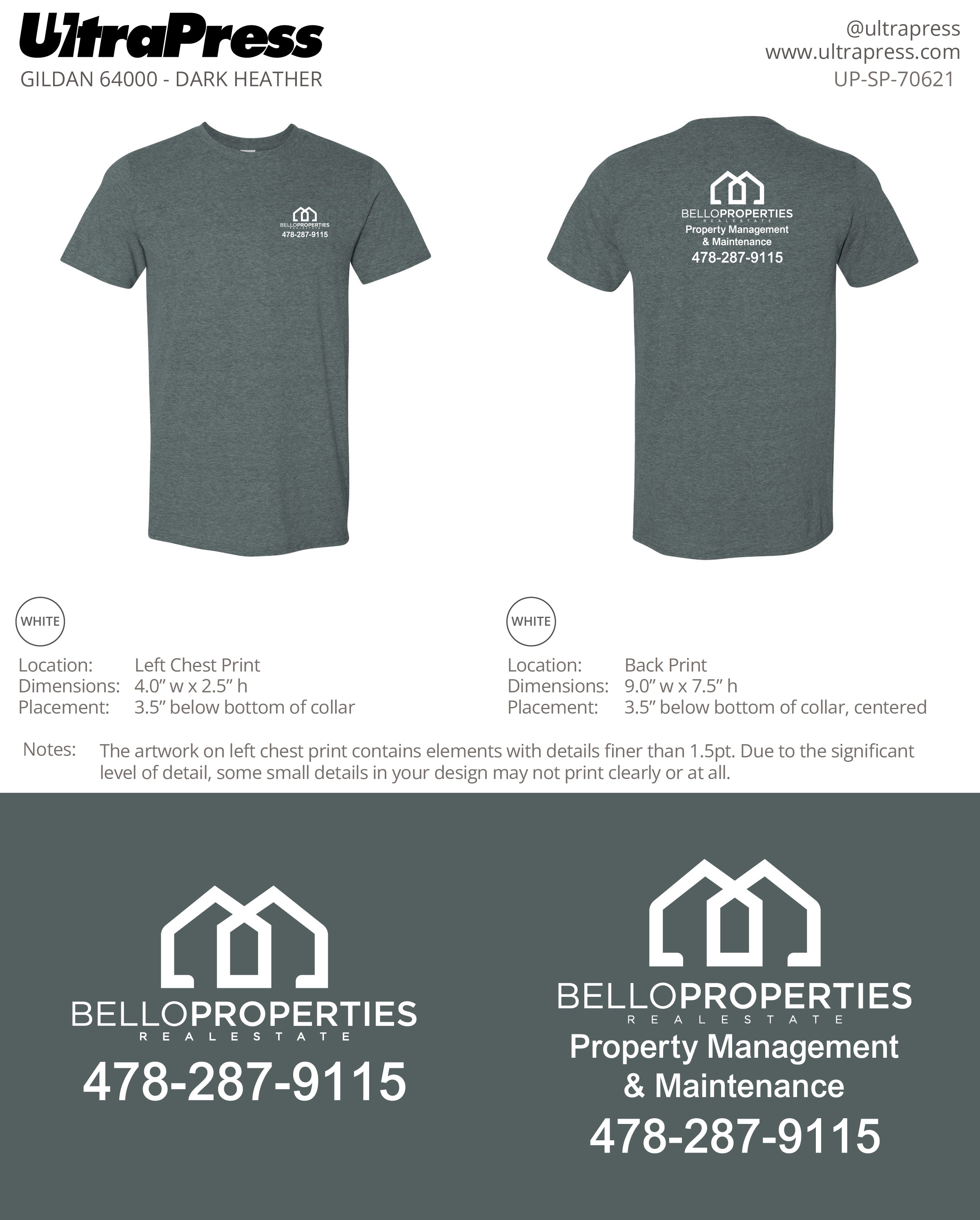 UP-SP-70621 Bello Properties - Vanessa 100 Min Qty (Bulk)