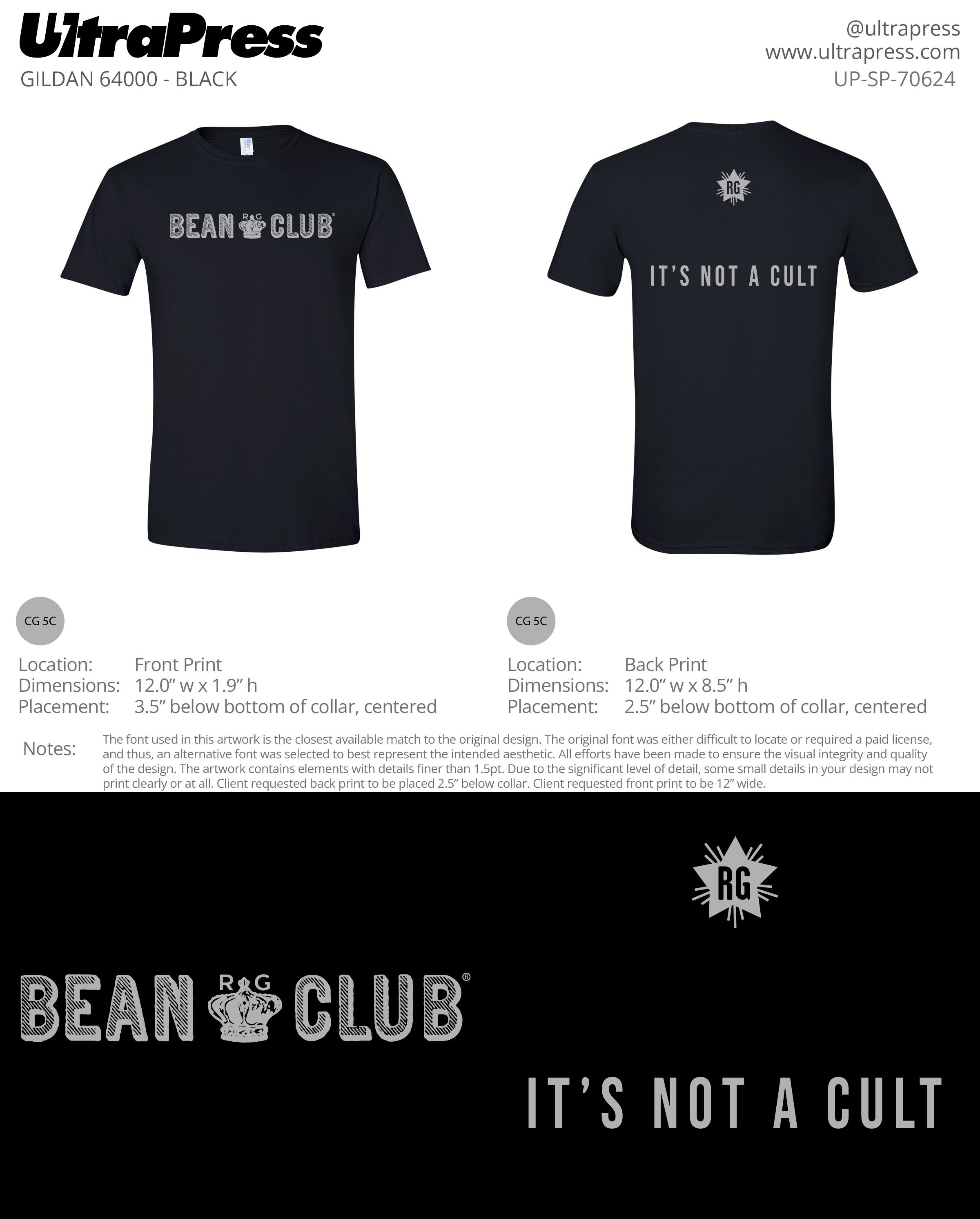 UP-SP-70624 Rancho Gordo Bean Club - Monica Gutierrez 100 Min Qty (Bulk)