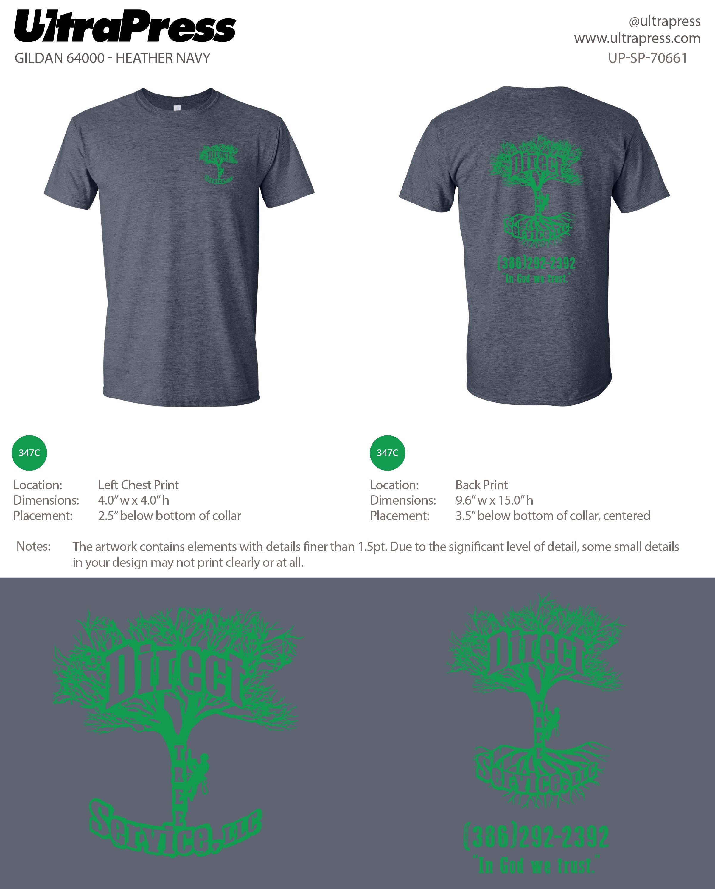 UP-SP-70661 Direct Service LLC - Preston Strait 100 Pieces Package (Bulk)