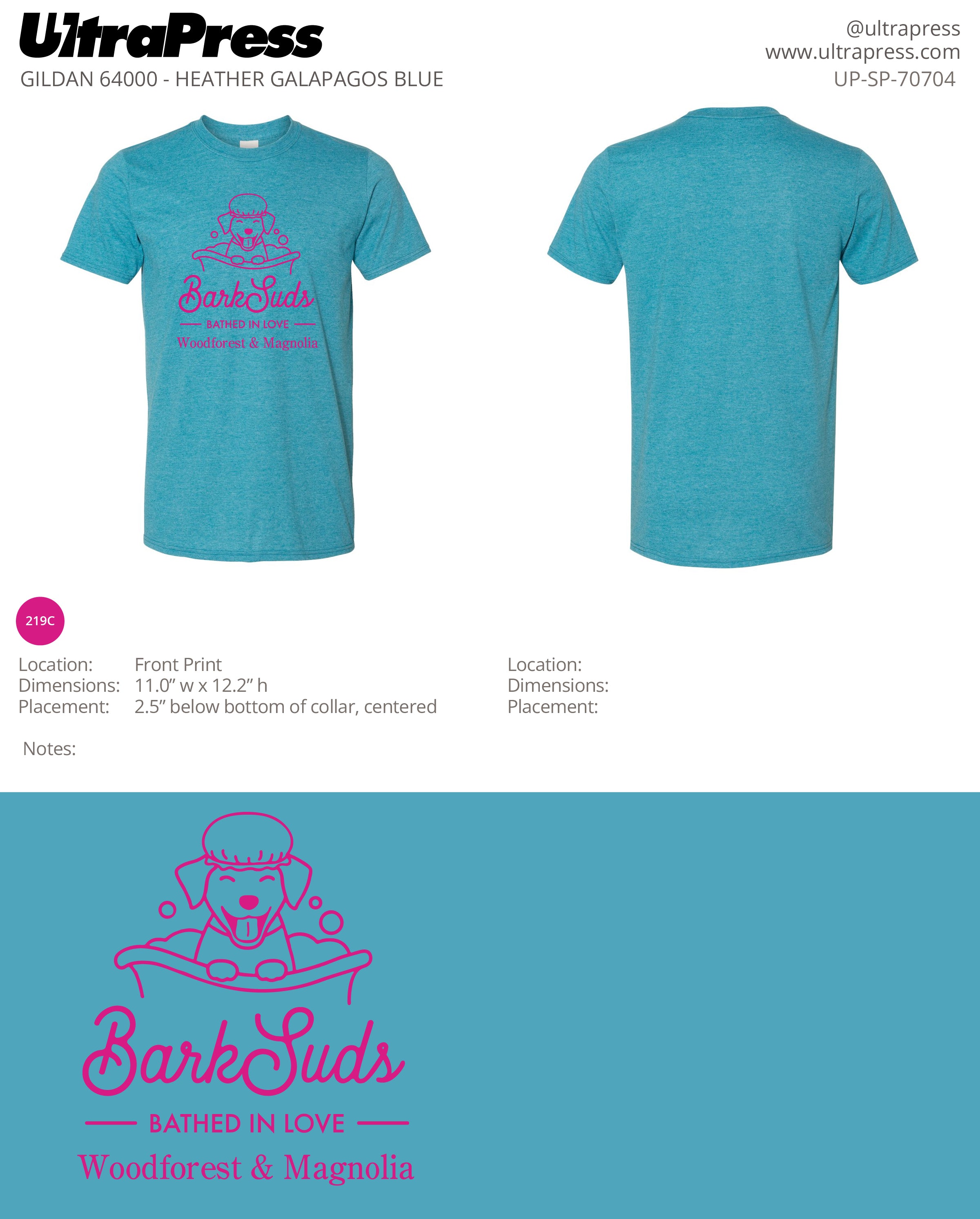 UP-SP-70704 Woodforest & Magnolia - Elizabeth Fagen 100 Pieces Package (Bulk)