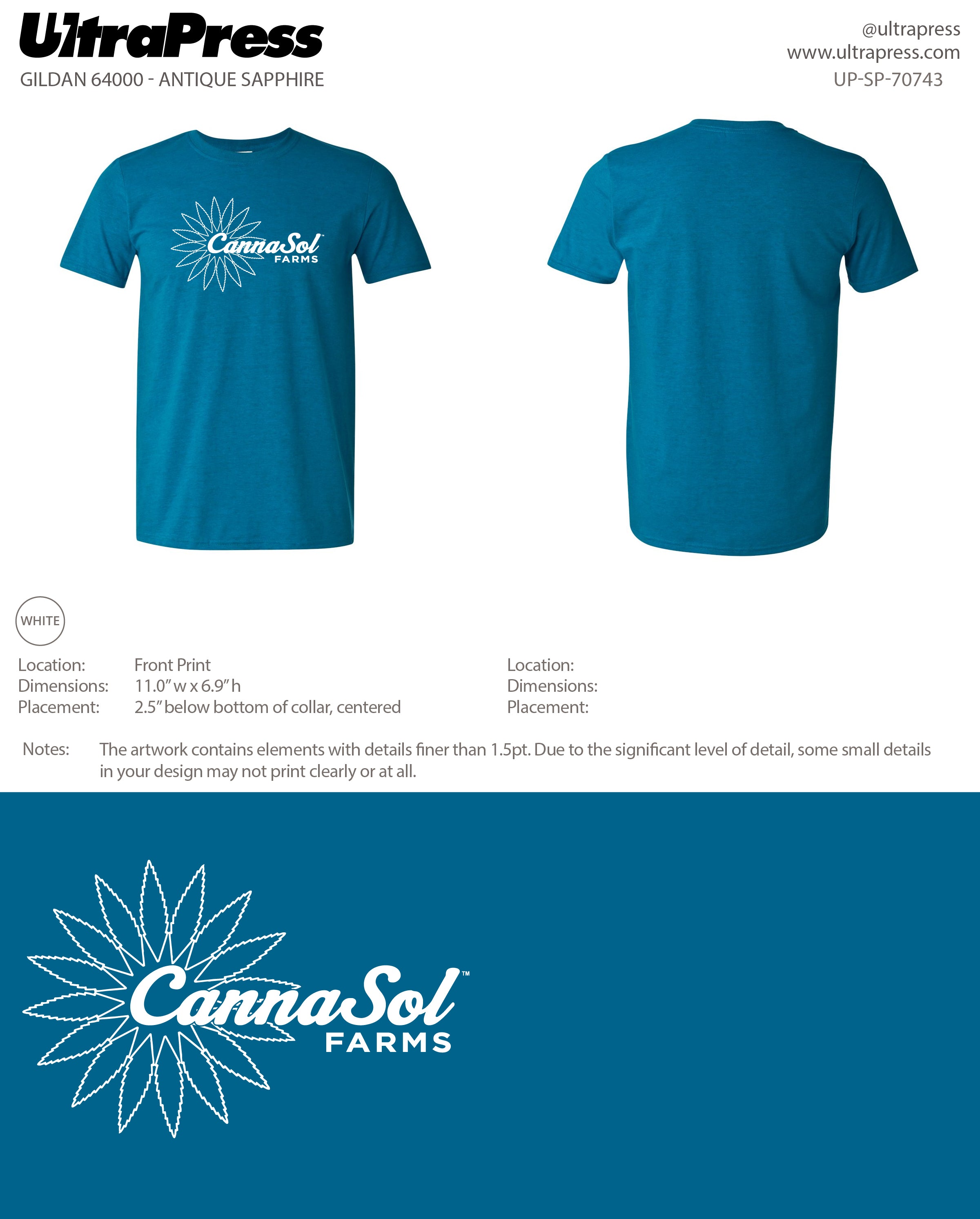 UP-SP-70743 CannaSol Farms - Sabina Boehm 100 Pieces Package (Bulk)