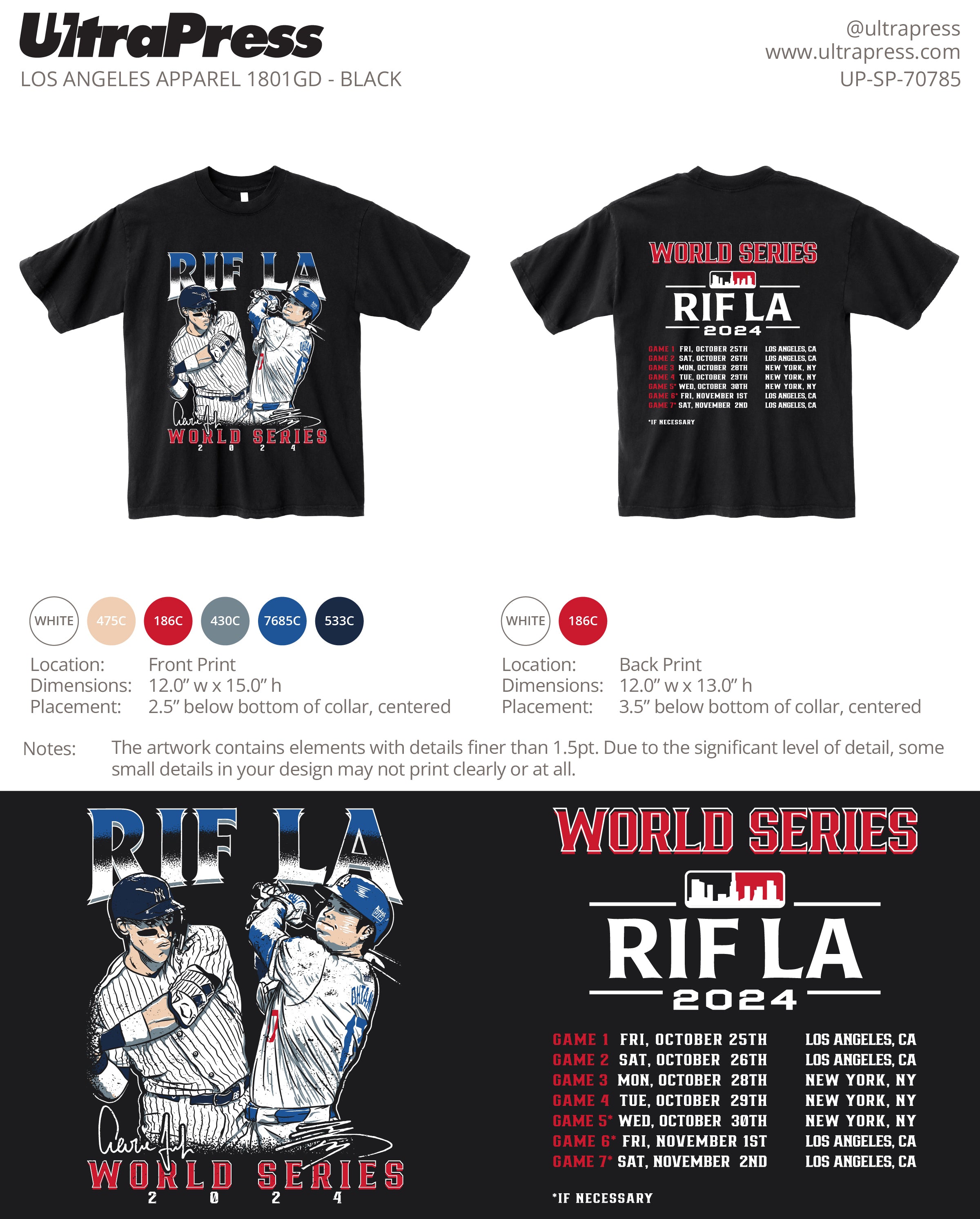 UP-SP-70785 RIF Shohei vs Judge Tee PRINT ONLY (Bulk)