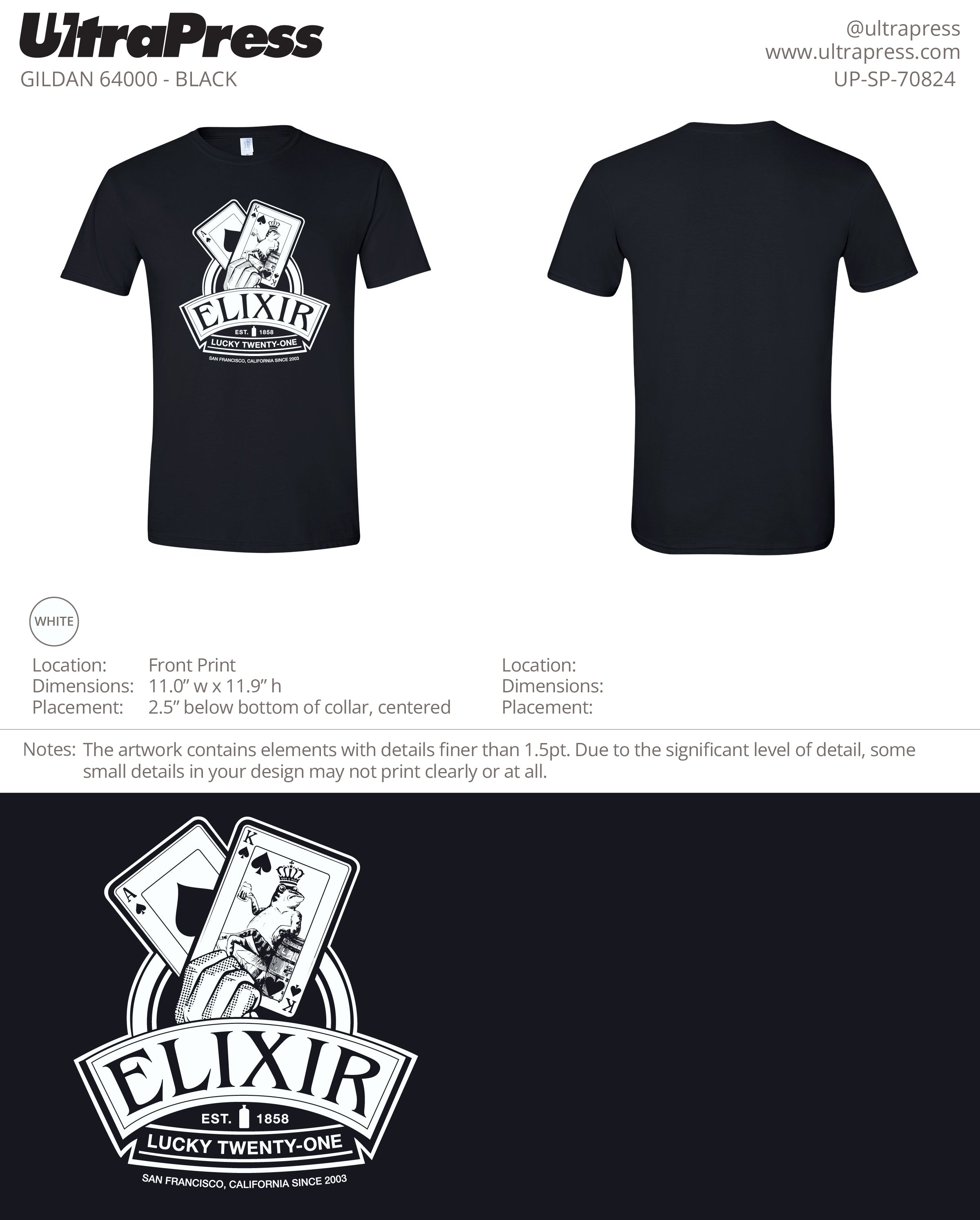 UP-SP-70824 Elixir - Shea Shawnson 100 Min Qty (Bulk)