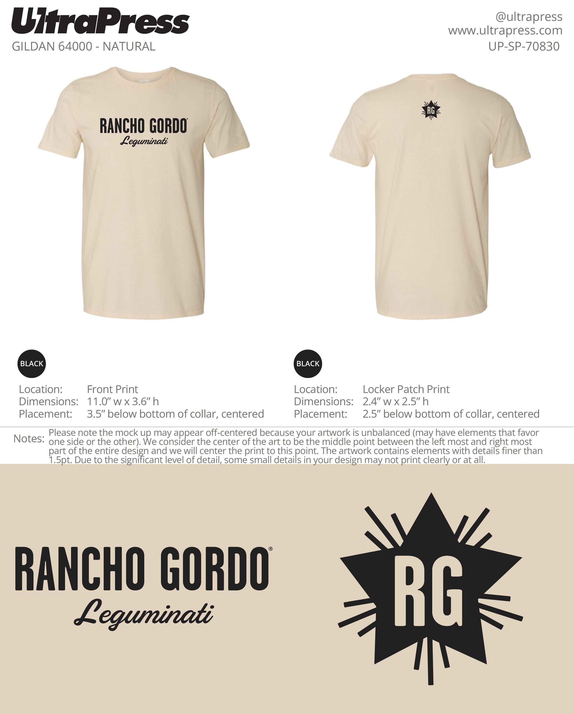 UP-SP-70830 Rancho Gordo Leguminati - Monica Gutierrez 100 Min Qty (Bulk)