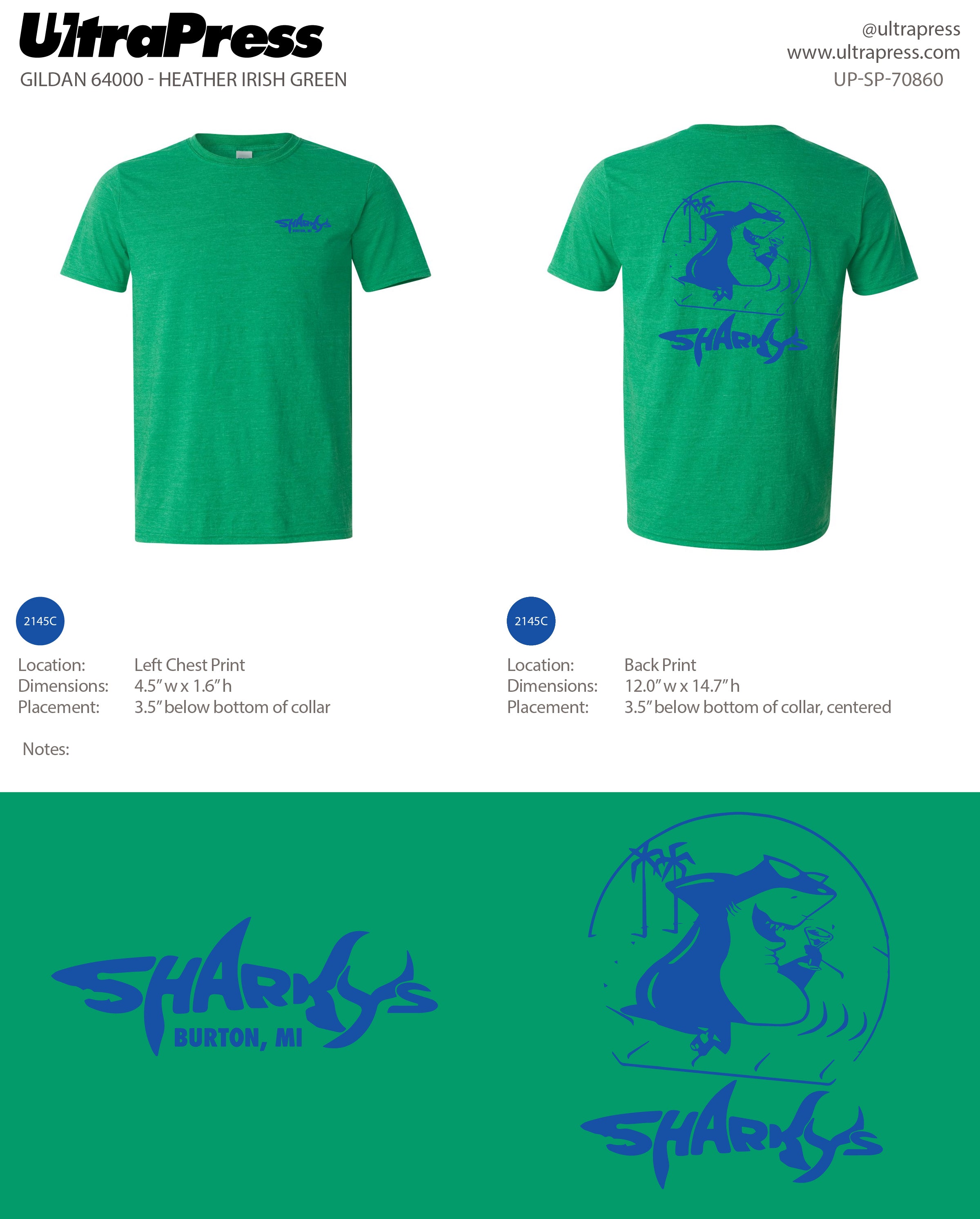 UP-SP-70860 Sharkys - Tiffany Drudi 100 Pieces Package Deal (Bulk)