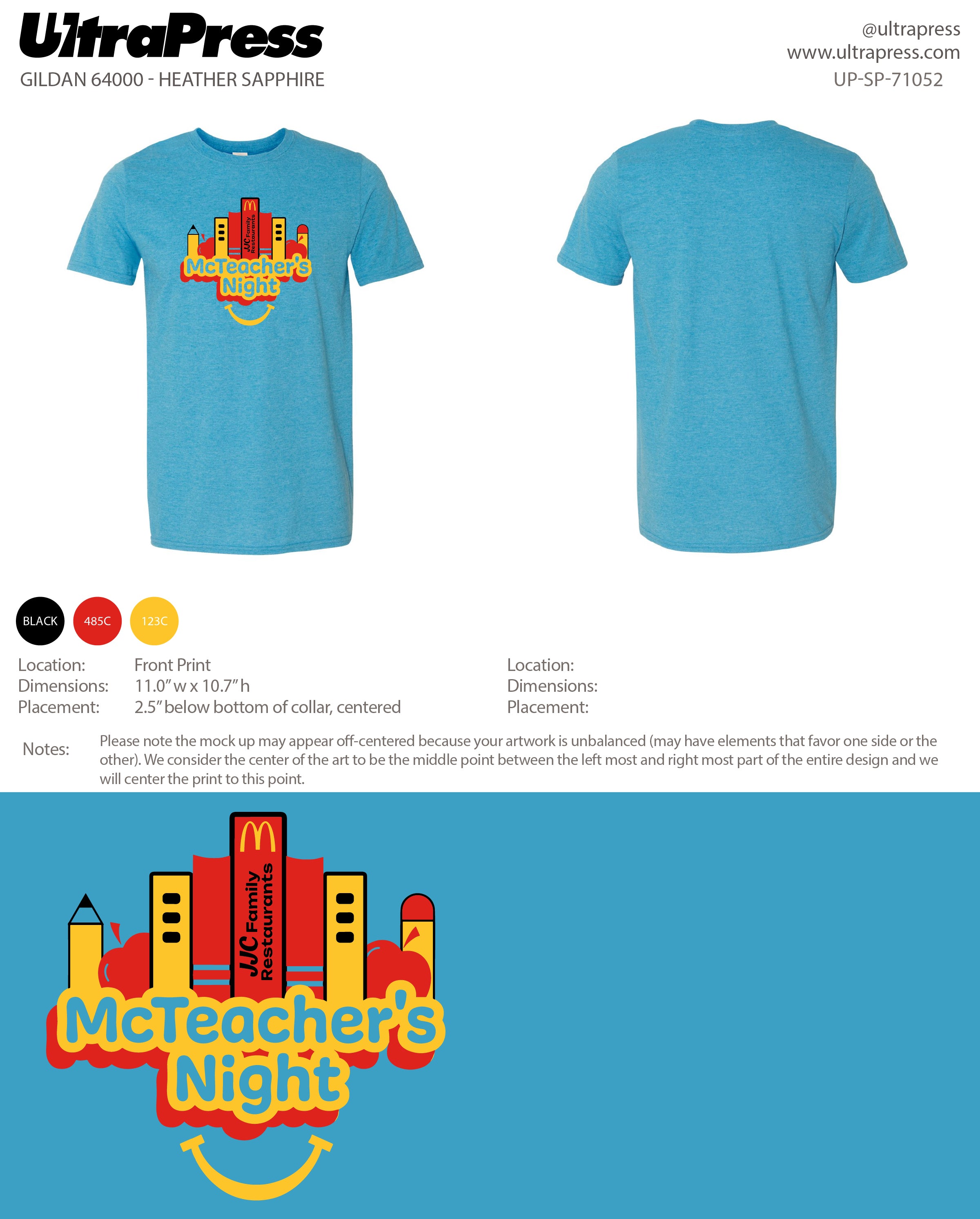 UP-SP-71052 McTeacher's Night - Carnagio John 100 Min Qty (Bulk)