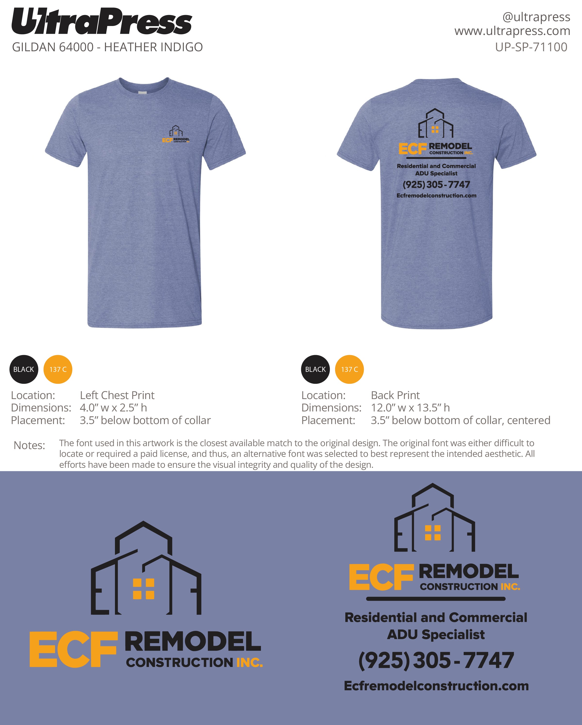 UP-SP-71100 EFC Remodel - Carlos Zavala 100 Min Qty (Bulk)