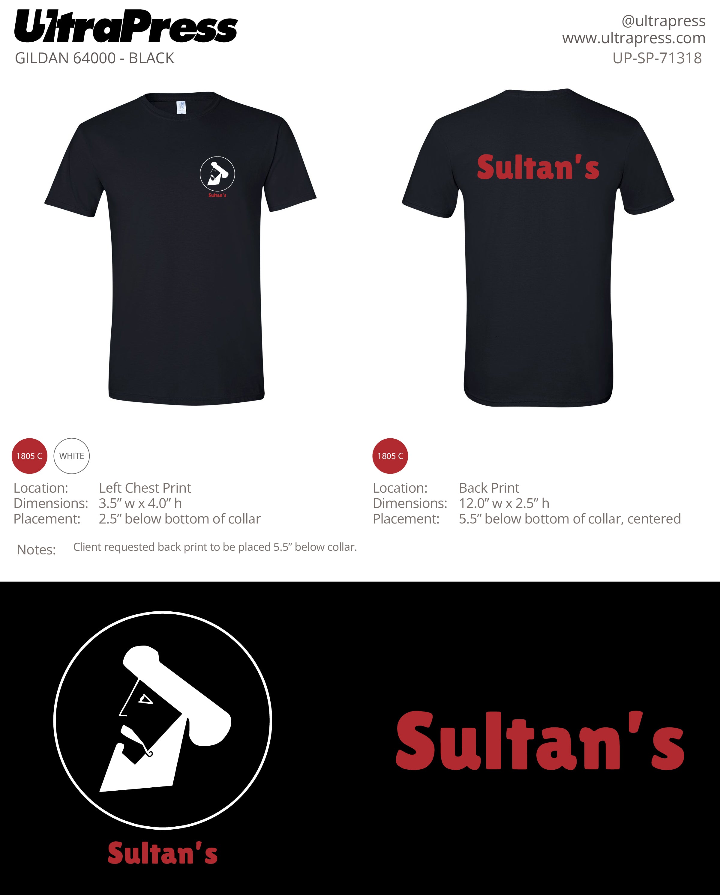 UP-SP-71318 Sultan's - Sarah Abdmahmoud 100 Pieces Package (Bulk)