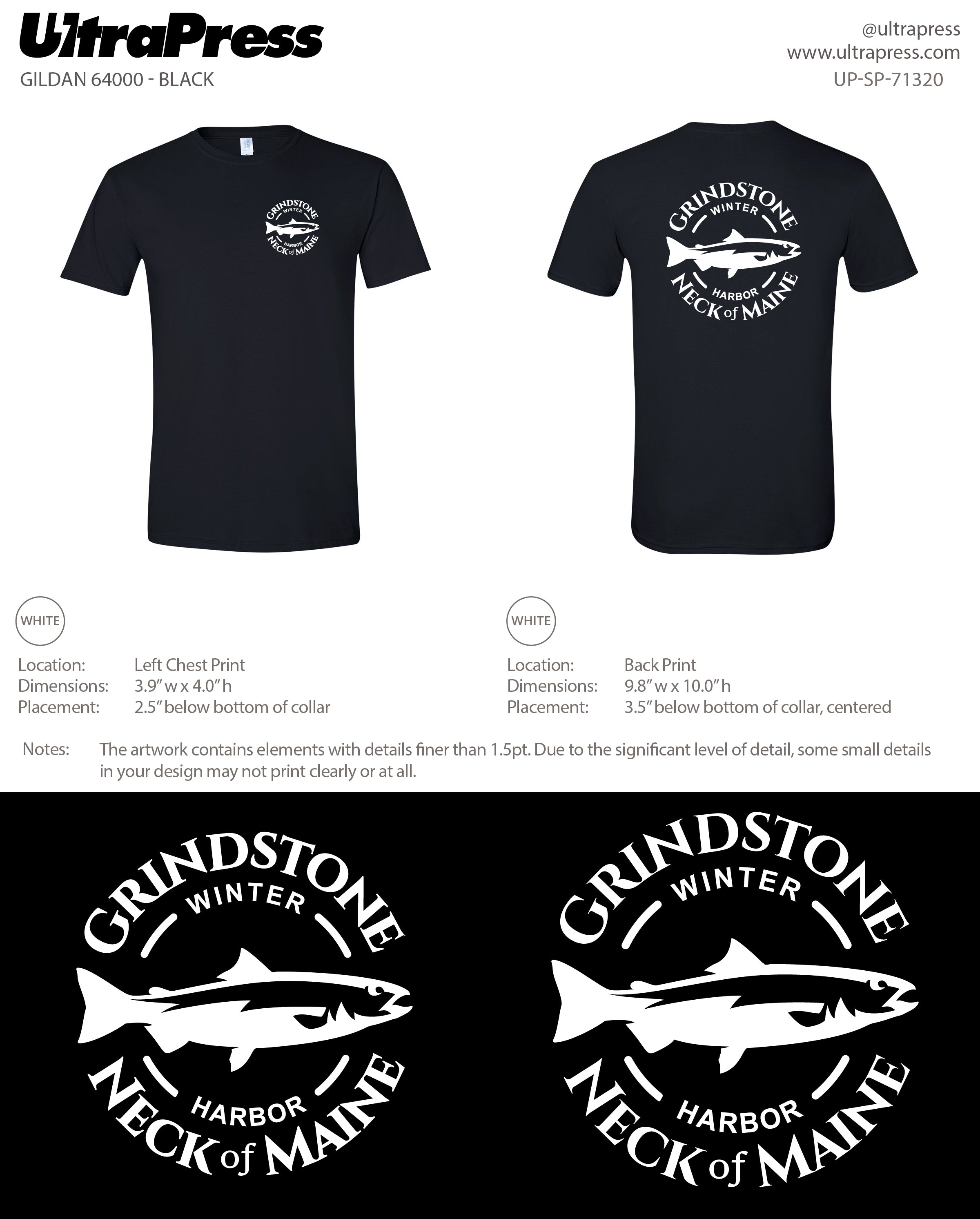 UP-SP-71320 Grindstone - Carl Johnson 100 Pieces Package (Bulk)