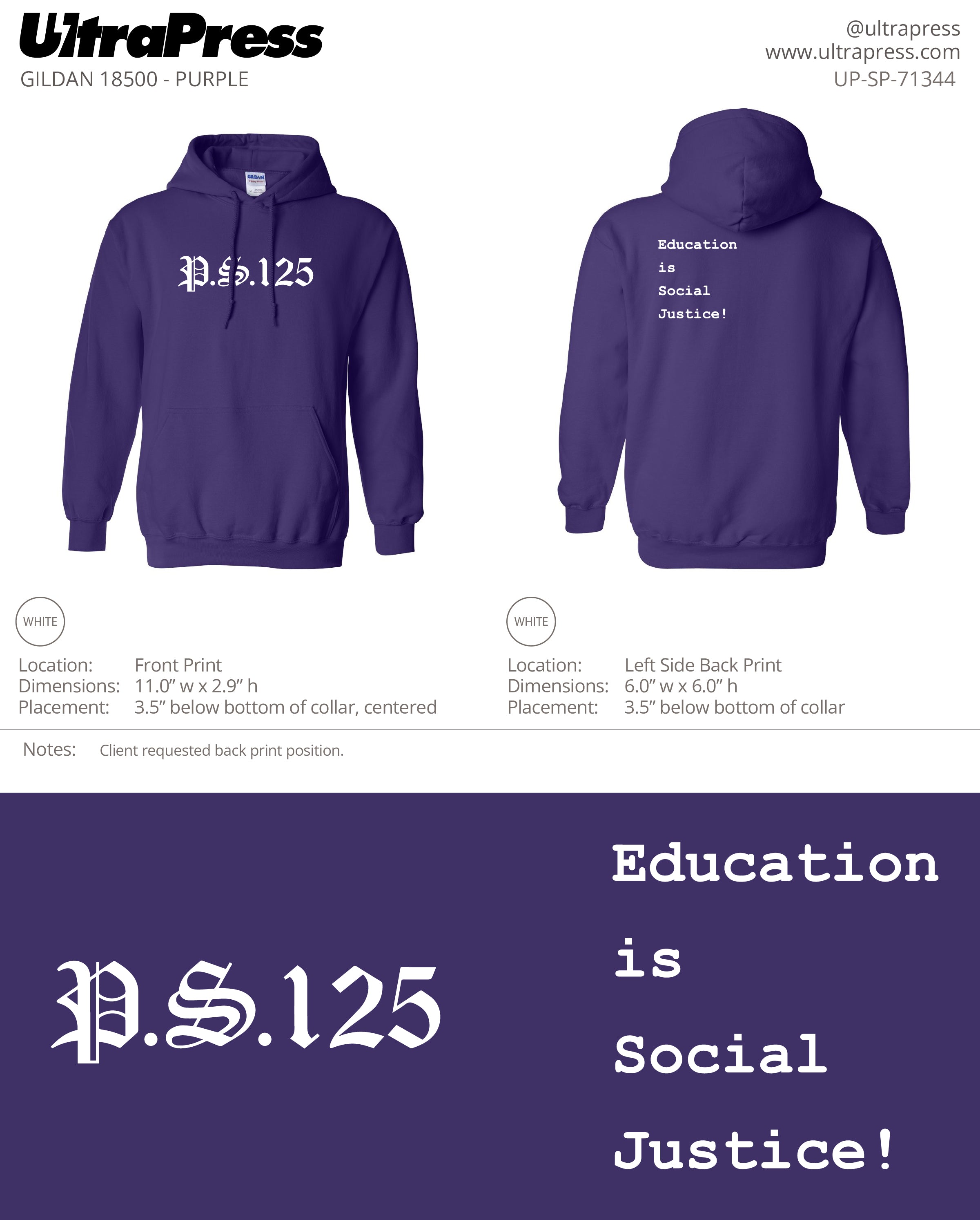 UP-SP-71344 P.S 125 - Sam Richardson 50 Pieces Package (Bulk)