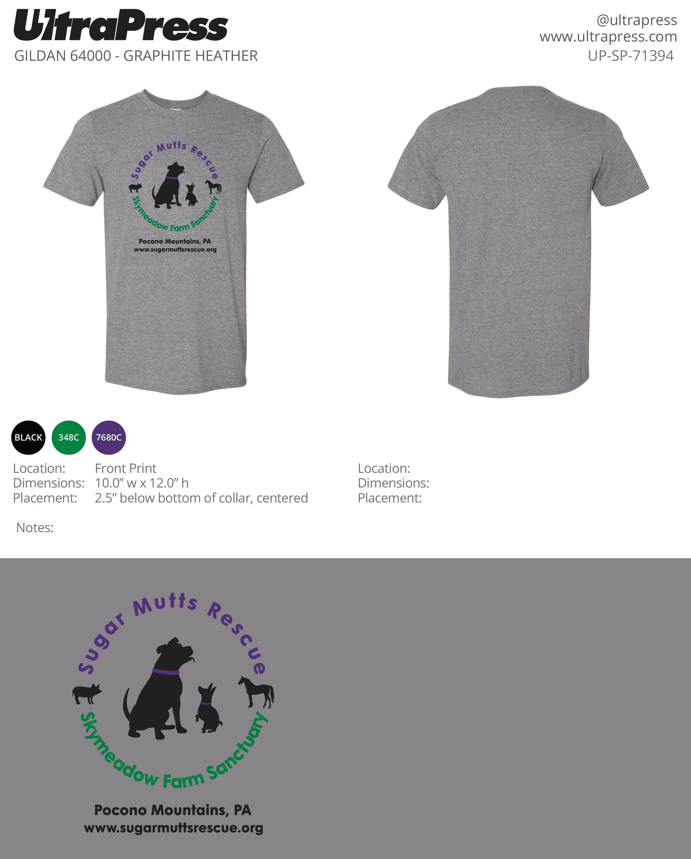 UP-SP-71394 Sugar Mutts Rescue - Amy Marciano 100 Pieces Package (Bulk)