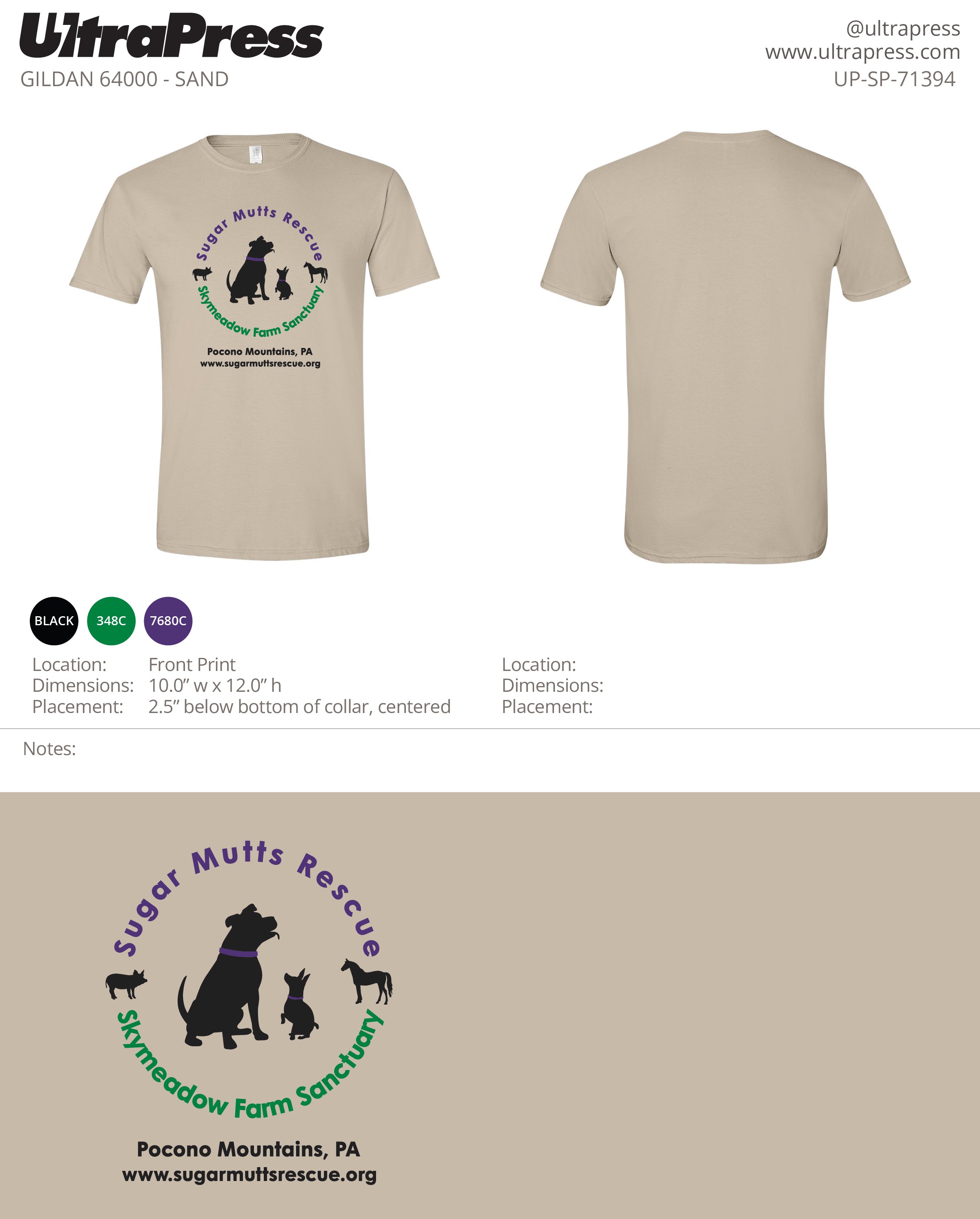 UP-SP-71394 Sugar Mutts Rescue - Amy Marciano 100 Pieces Package (Bulk)