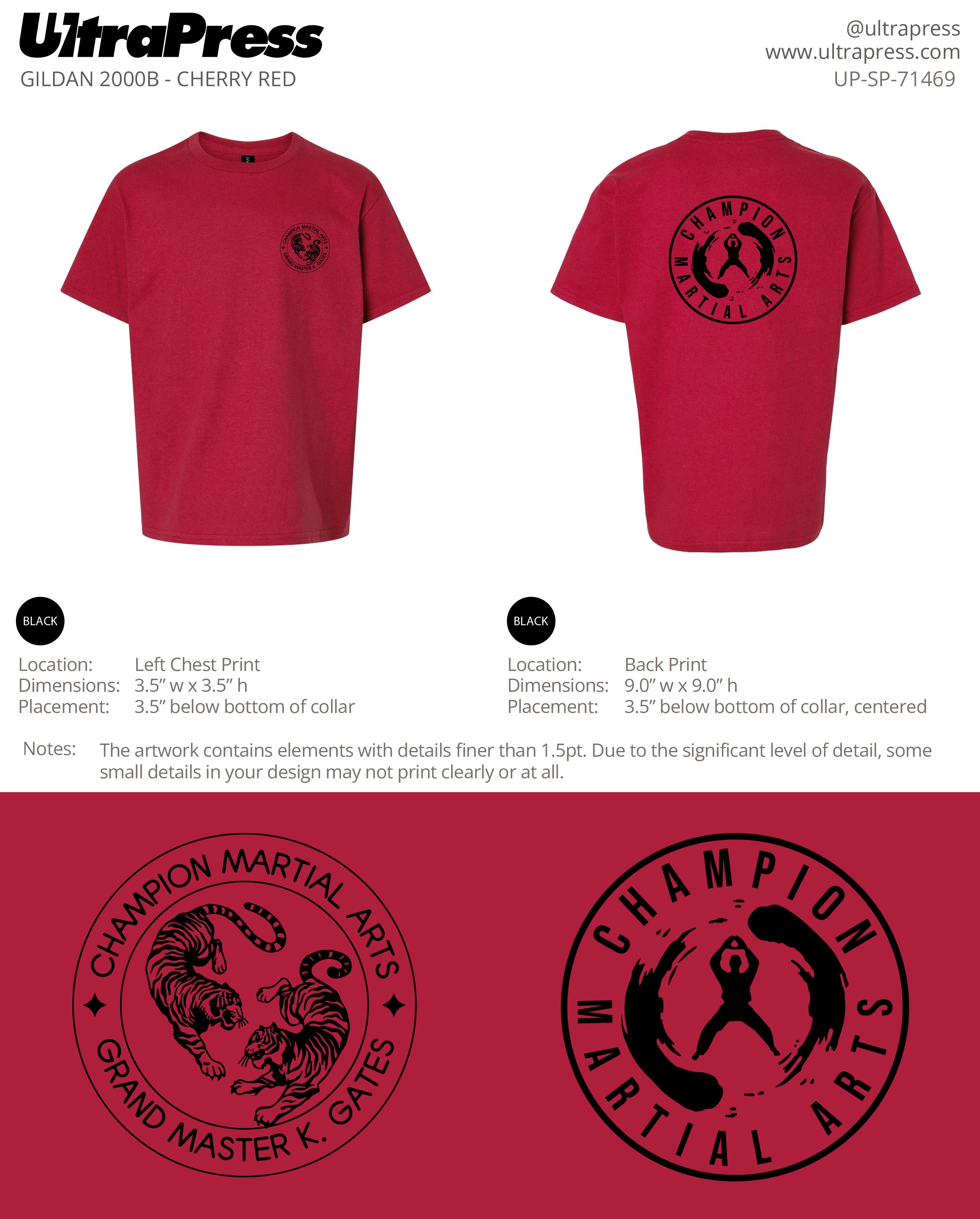 UP-SP-71469 Champion Martial Arts - Keith 100 Pieces Package (Bulk)