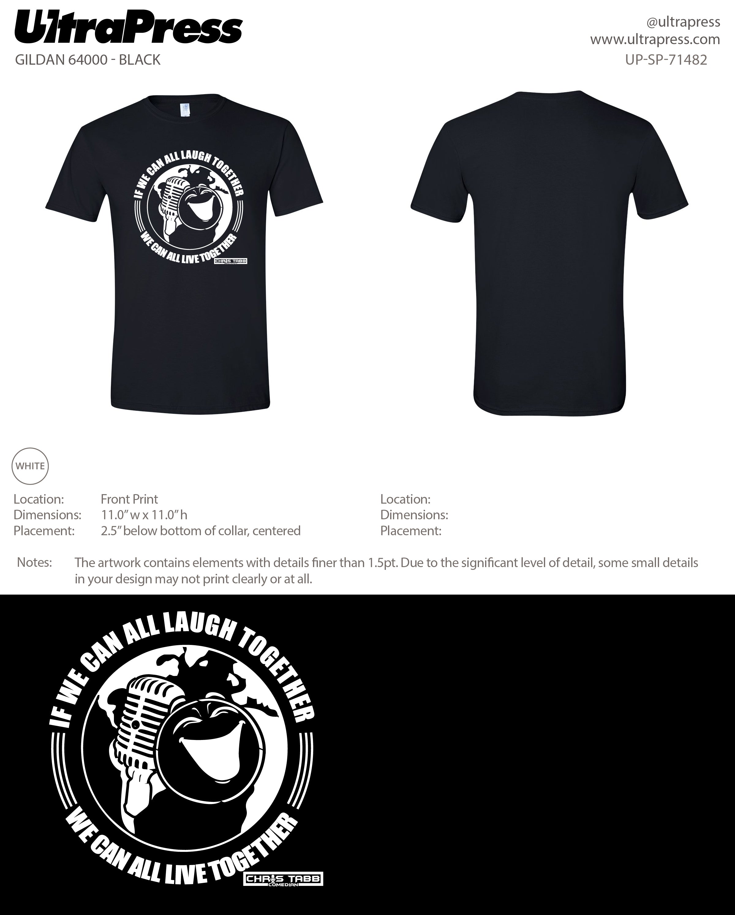 UP-SP-71482 If We Can All Laugh Together - Chris Brian 100 Min Qty (Bulk)