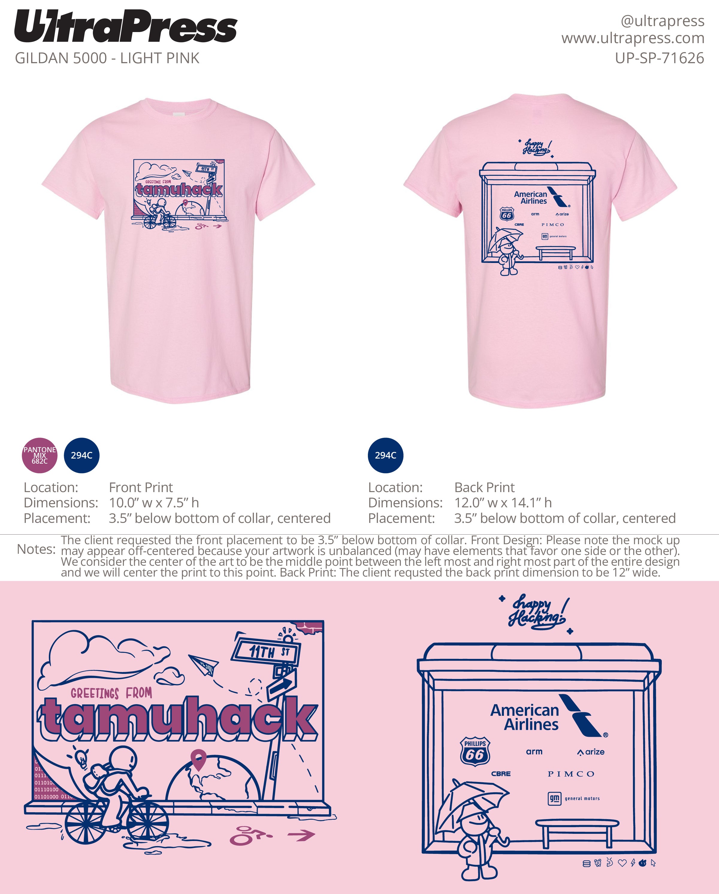 UP-SP-71626 TAMUhack - Lizzy Yoon 500 Min Qty (Bulk)