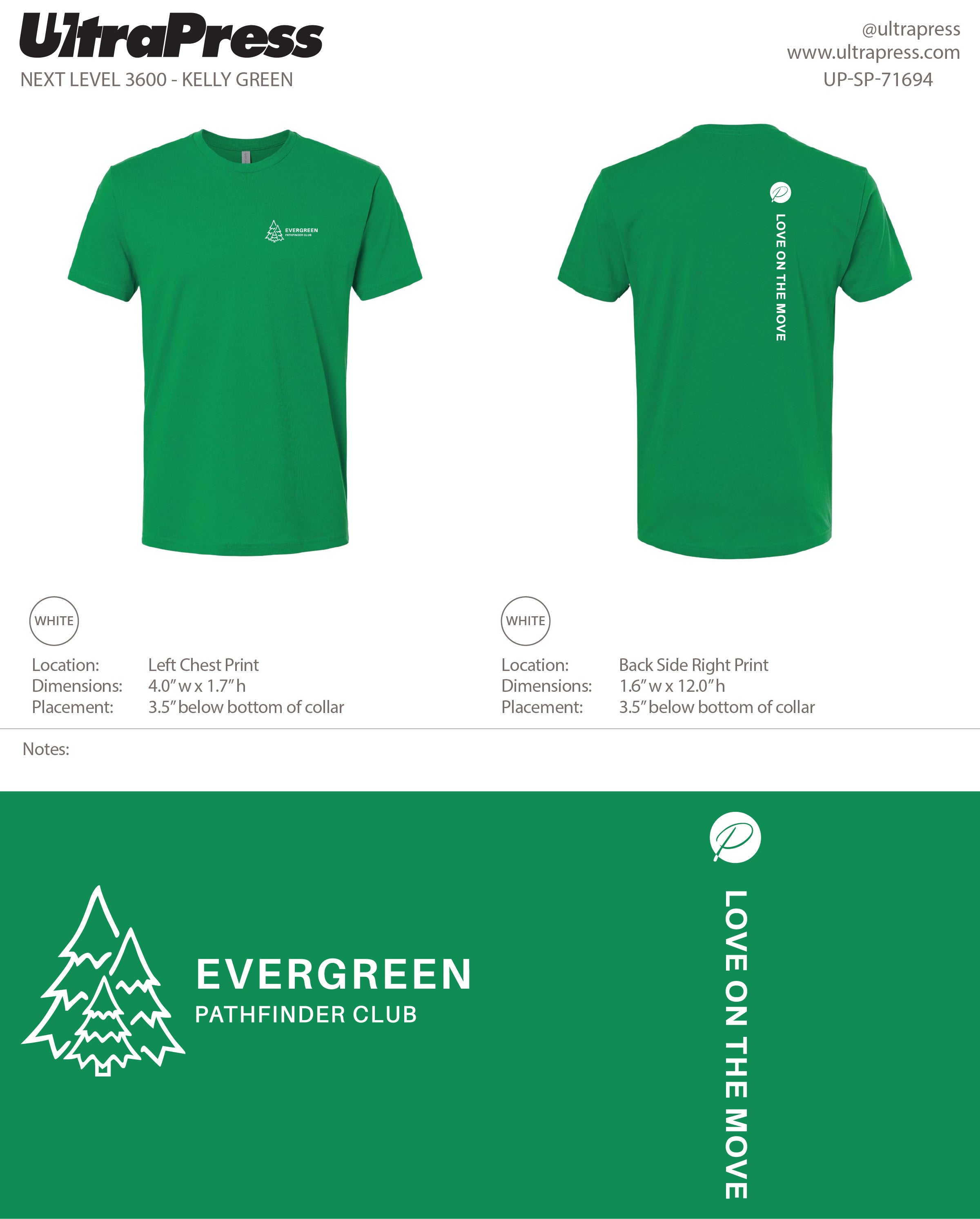 UP-SP-71694 Evergreen Pathfinder Club - Errol Prentice 95 Min Qty (Bulk)