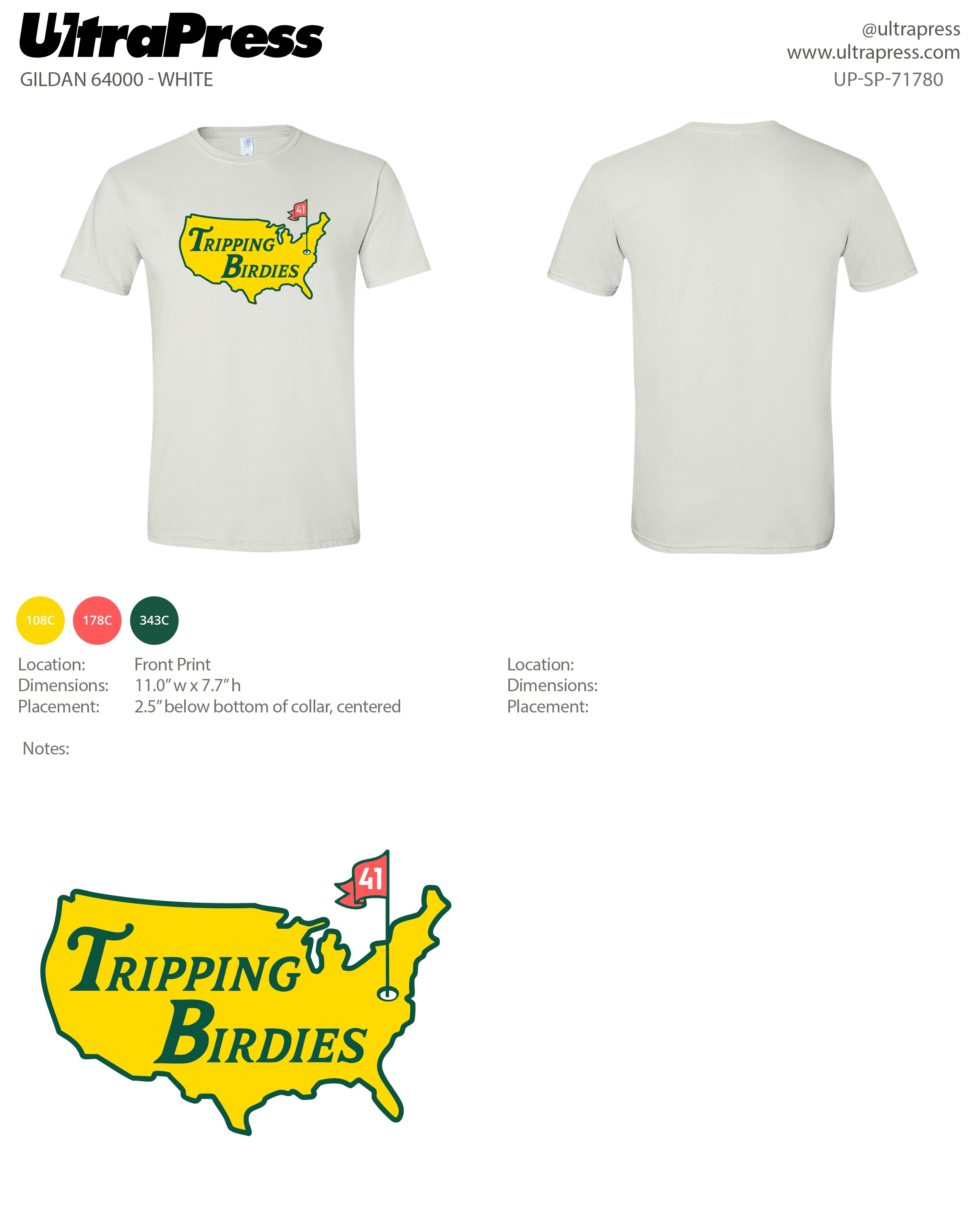 UP-SP-71780 Tripping Birdies - Nathaniel Shoshan 100 Pieces Package (Bulk + FB)