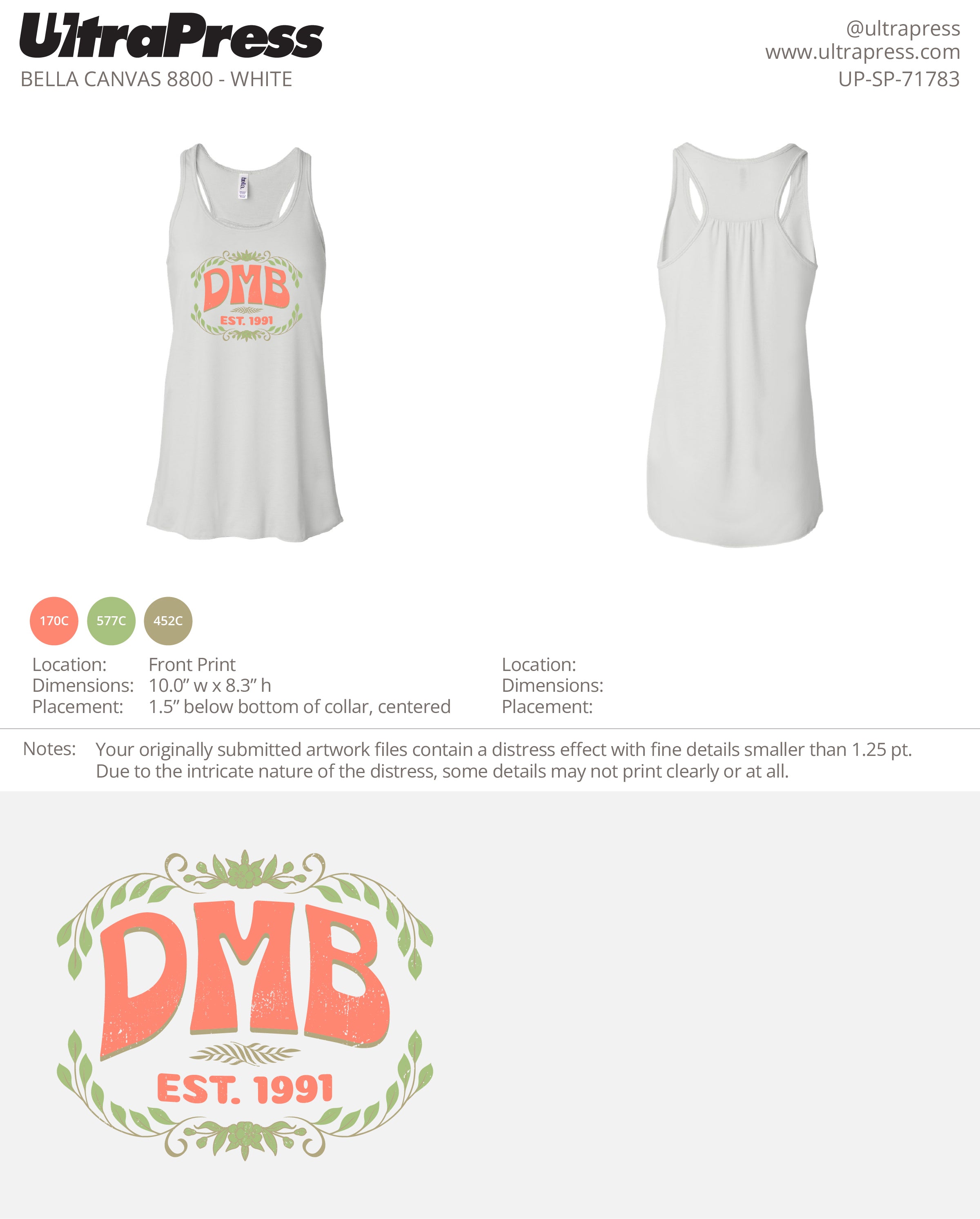 UP-SP-71783 DMB - Nathaniel Shoshan 144 Min Qty (Bulk + FB)