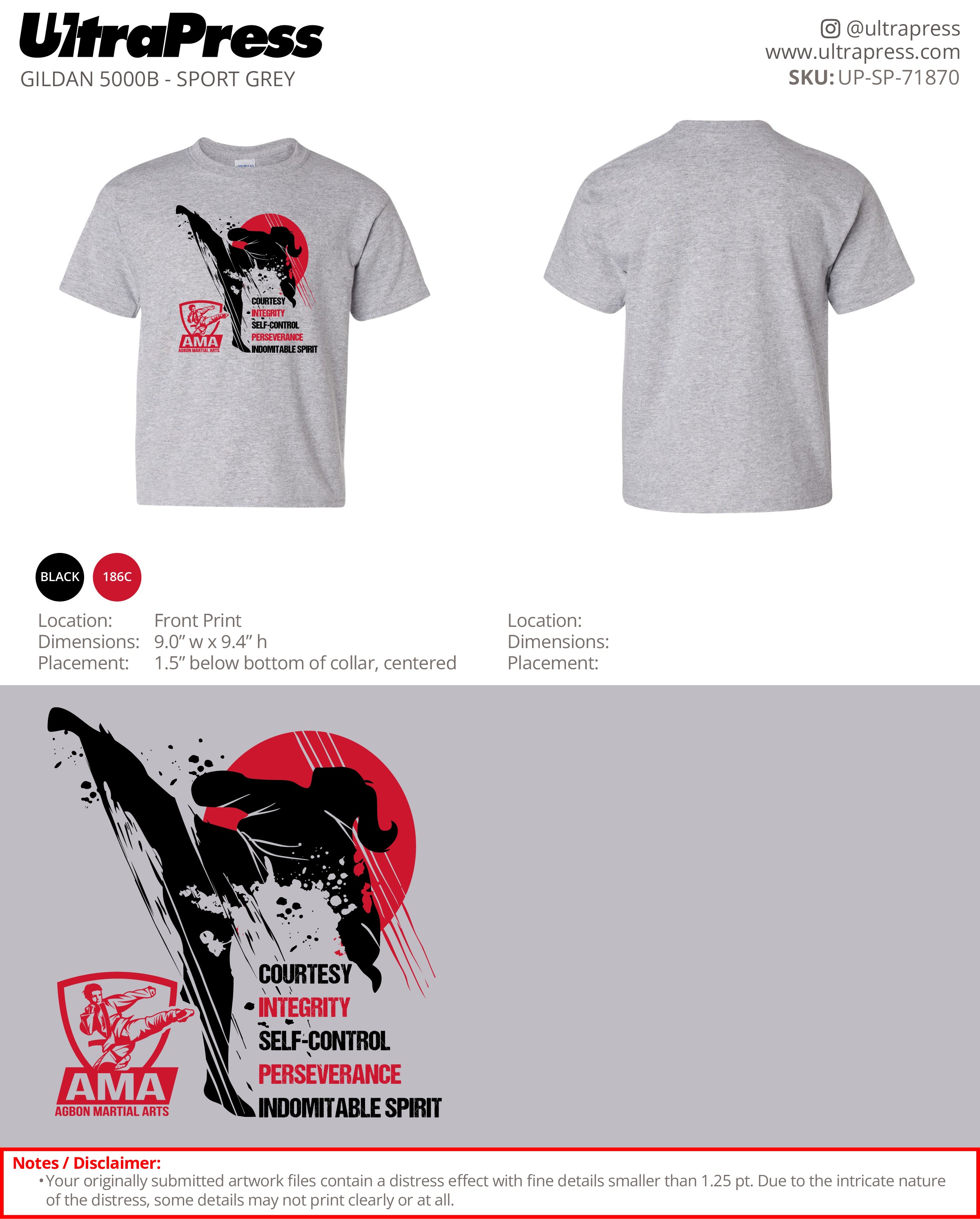 UP-SP-71870 Agbon Martial Arts - Fernando Agbon 100 Pieces Package (Bulk)