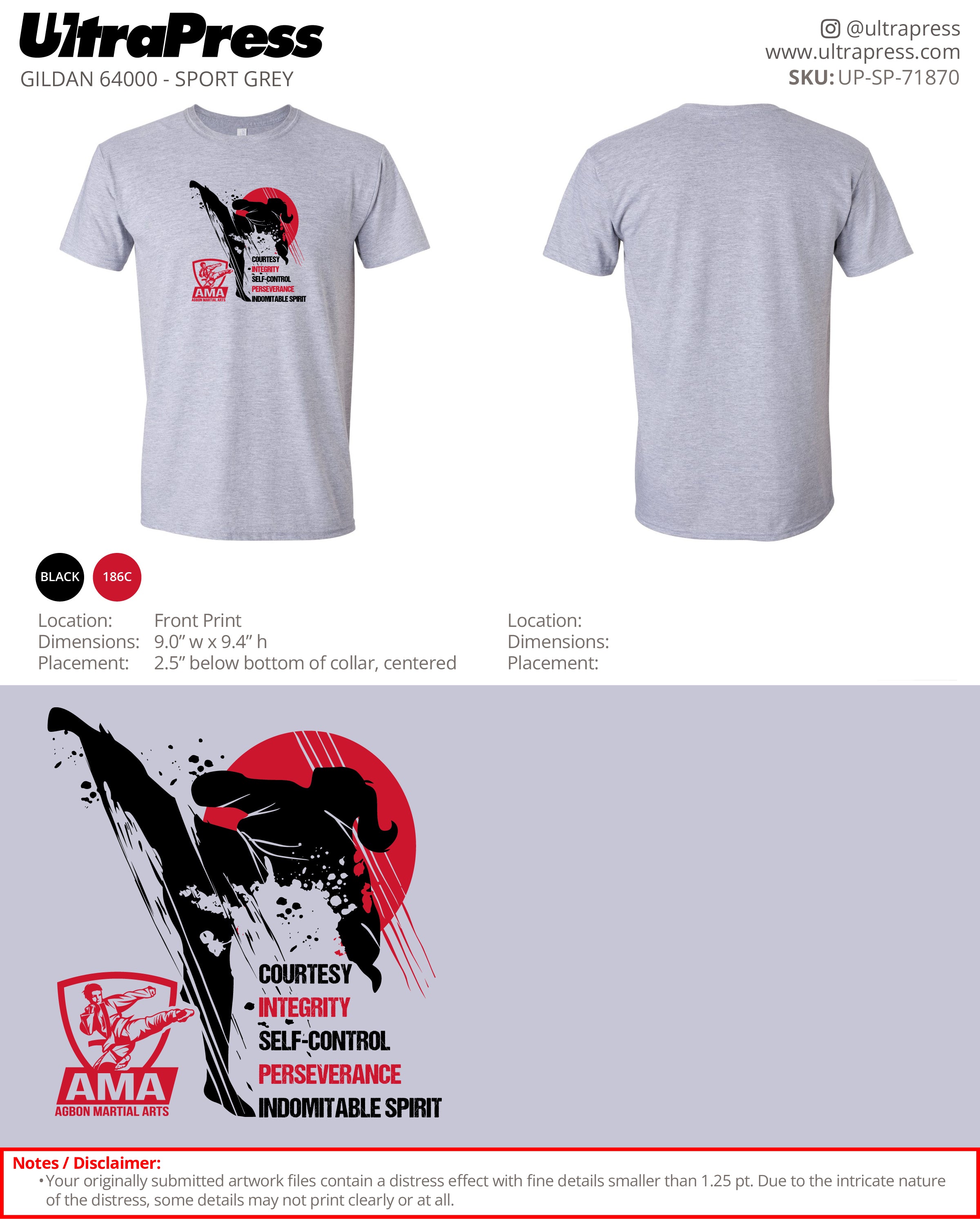 UP-SP-71870 Agbon Martial Arts - Fernando Agbon 100 Pieces Package (Bulk)