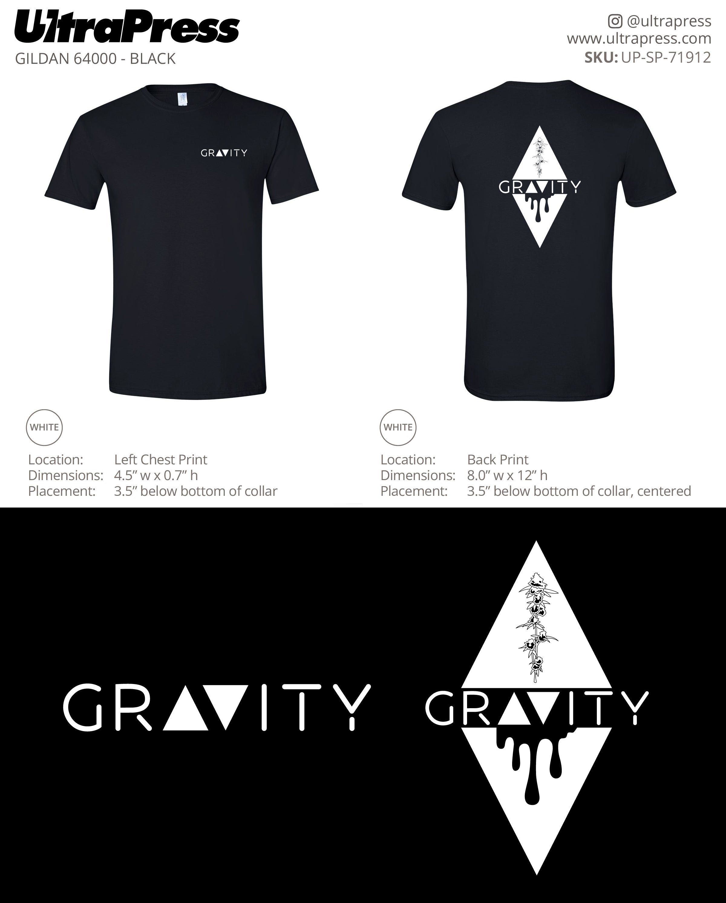 UP-SP-71912 Gravity - Joseph Sayegh 100 Pieces Package (Bulk)