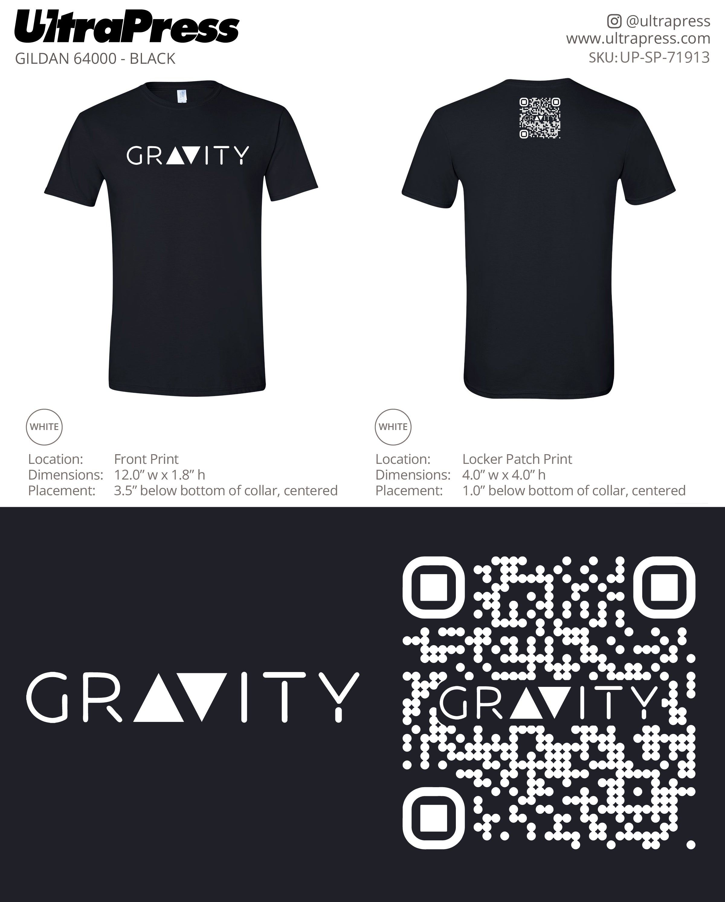 UP-SP-71913 Gravity (QR) - Joseph Sayegh 100 Pieces Package (Bulk)
