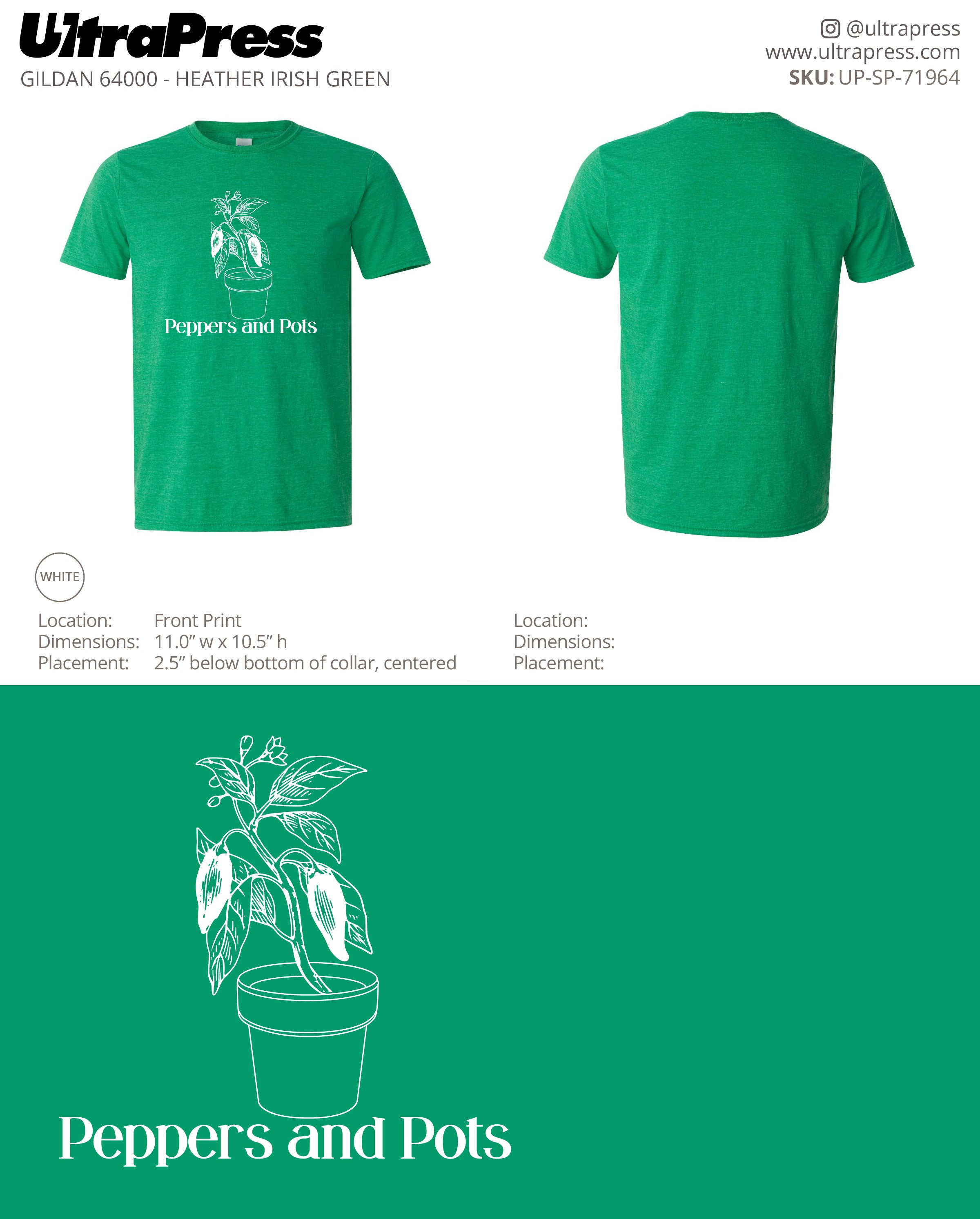 UP-SP-71964 Peppers & Pots - Jennifer Sinsz 100 Pieces Package (Bulk)