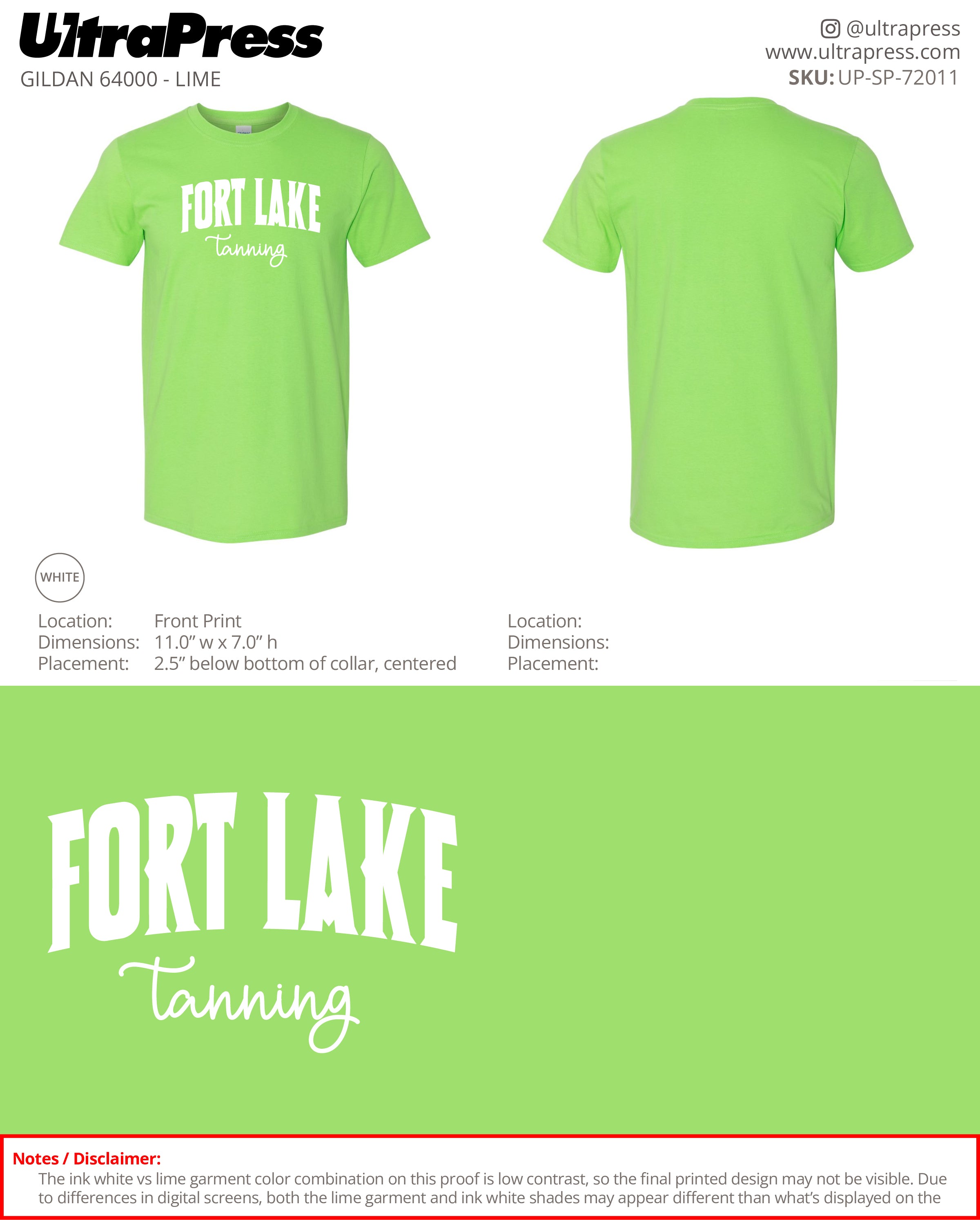 UP-SP-72011 Fort Lake Tanning - Sharita Raby 100 Pieces Package (Bulk)