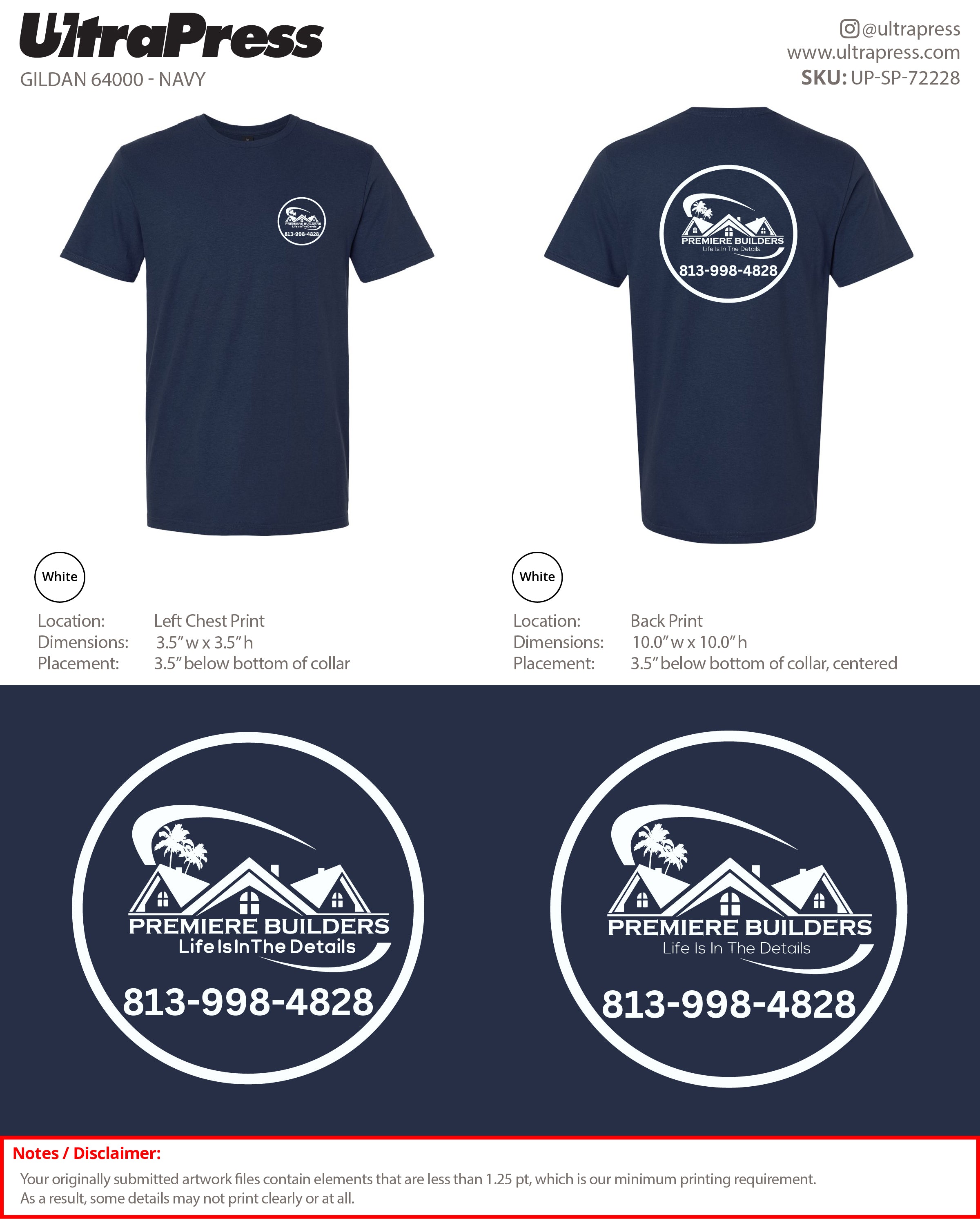 UP-SP-72228 Premiere Builders - Jonathan Hoch 100 Pieces Package (Bulk)